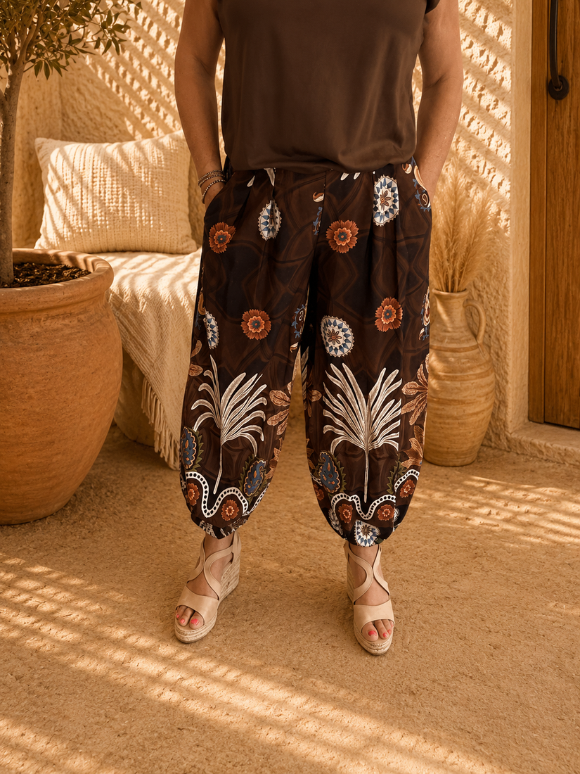 Pofbroek Boho Bruin