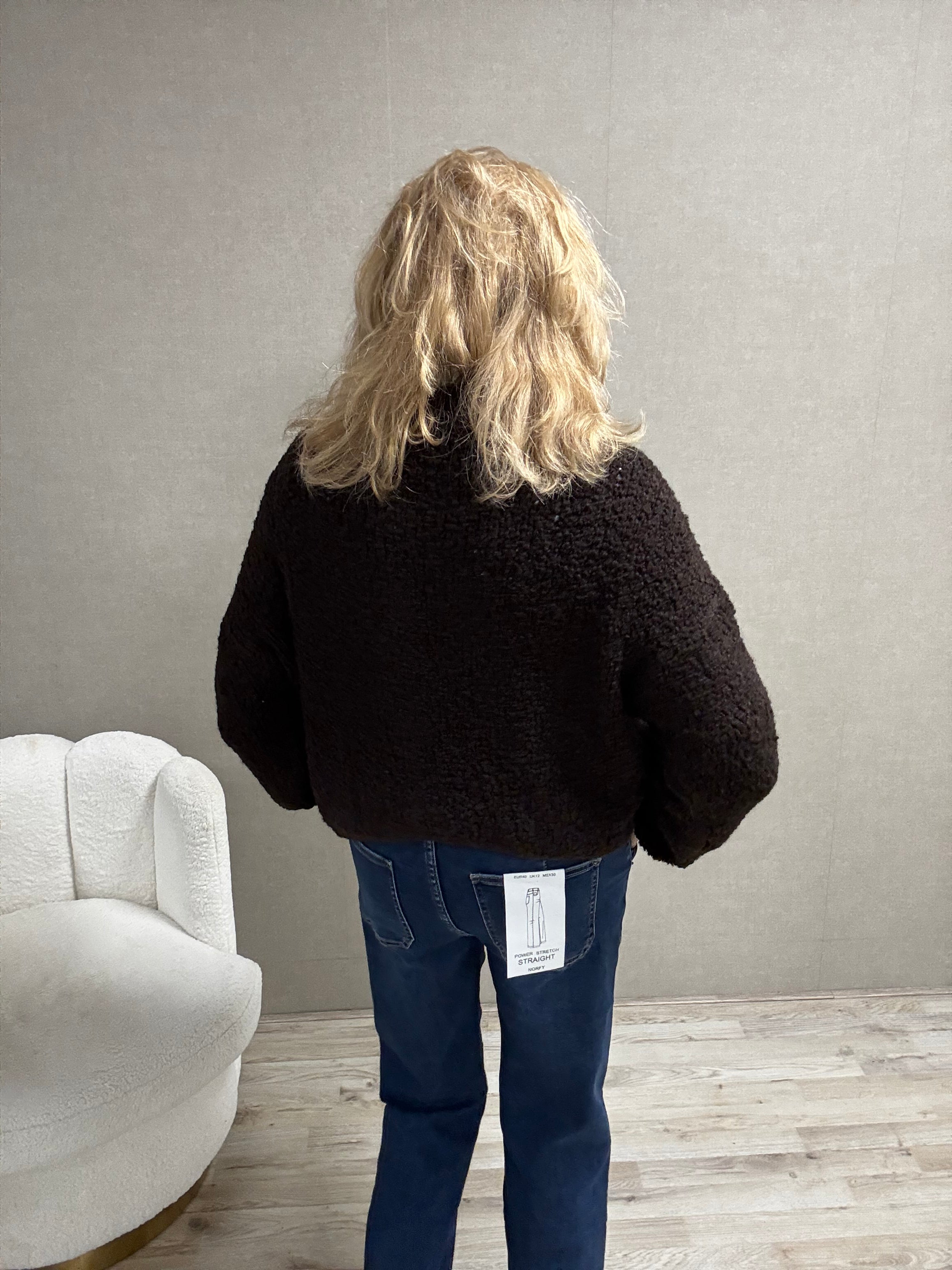Vest Gemma Donkerbruin