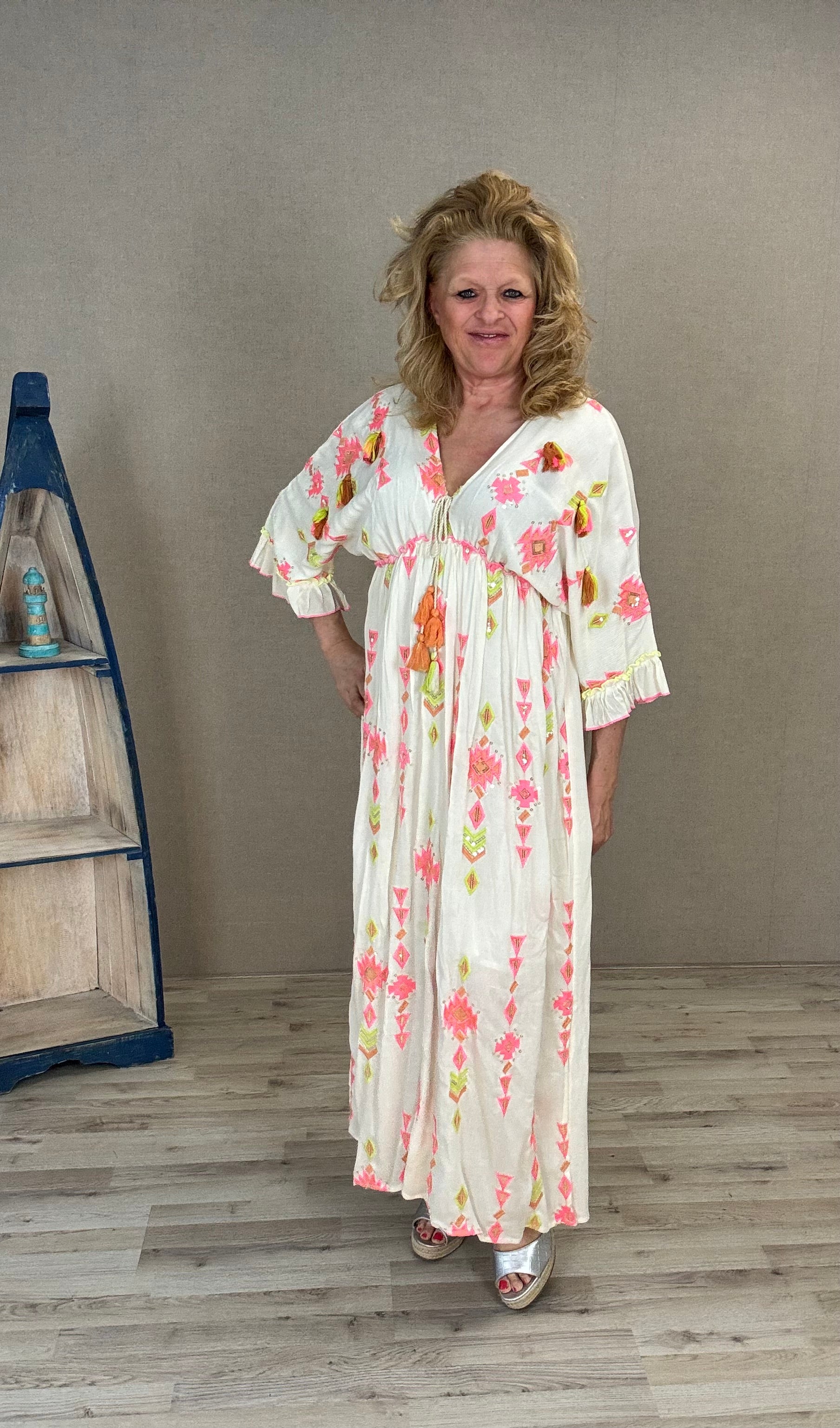 Maxi Dress Ibiza Offwhite