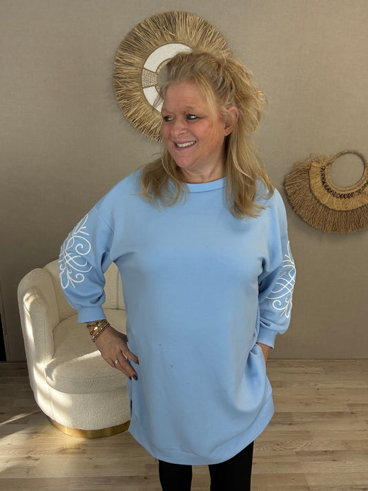 Sweater Maaike Blauw