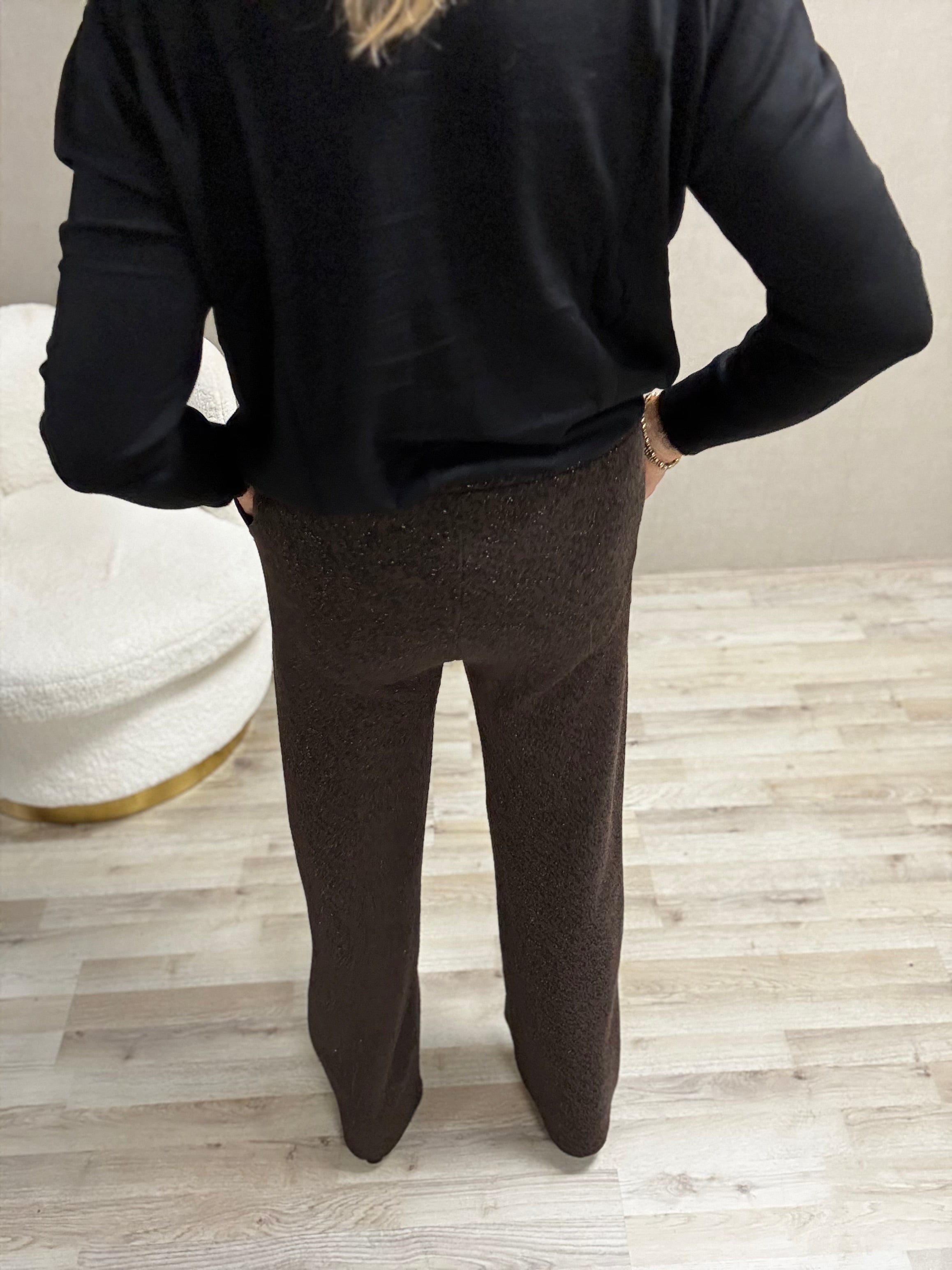 Pantalon Vera Jo Bruin
