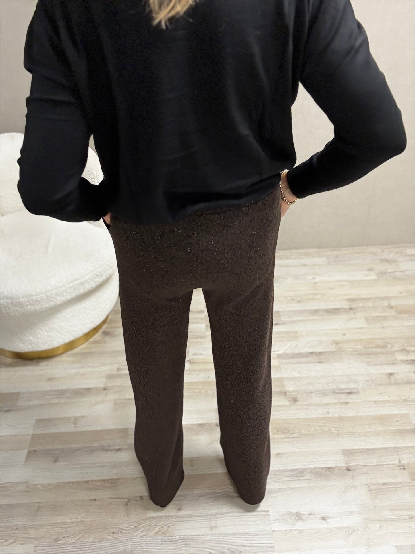 Pantalon Vera Jo Bruin