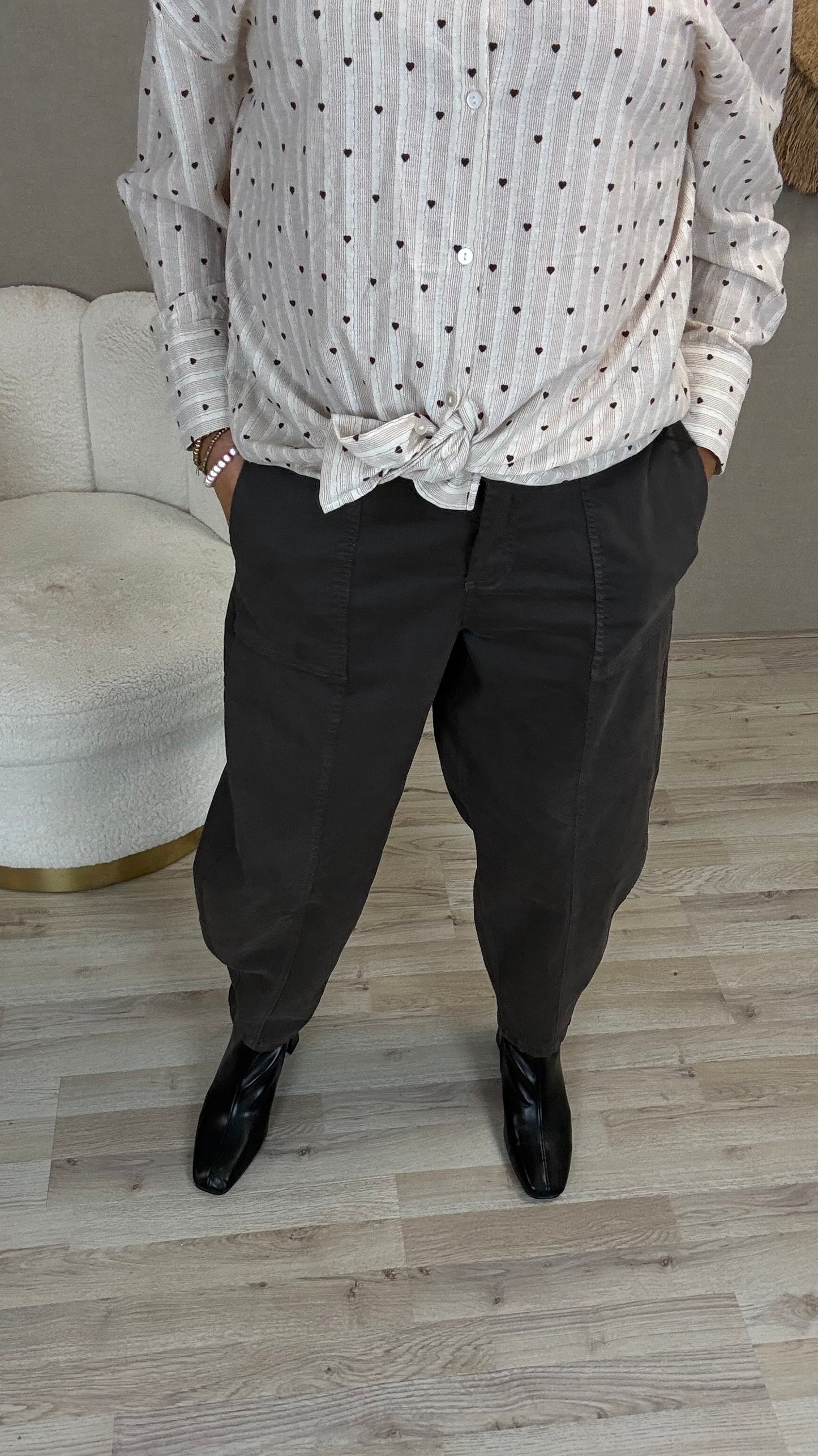 Barel Broek Rebel Donkerbruin