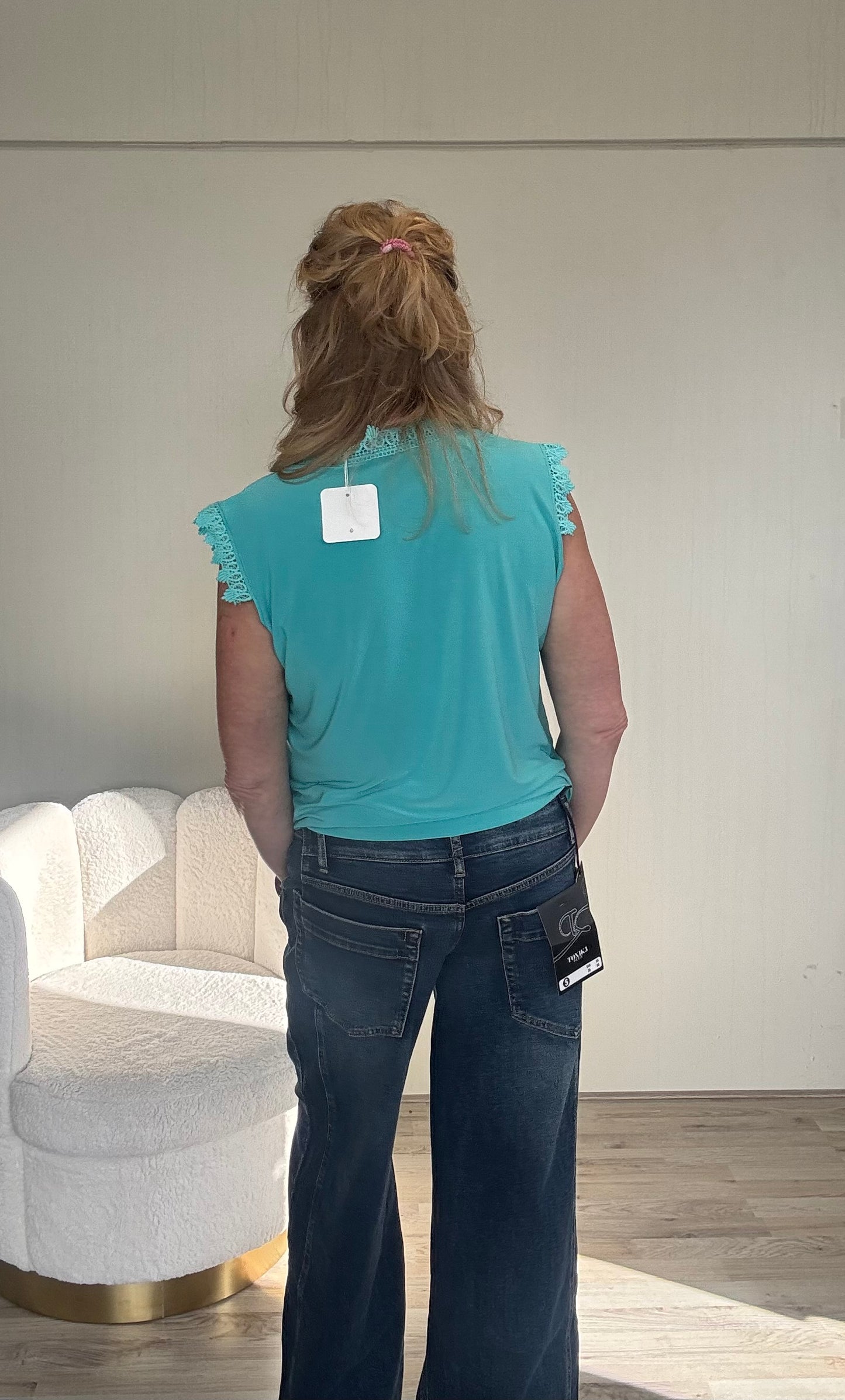 Top Anouk Aqua - Nancfashion