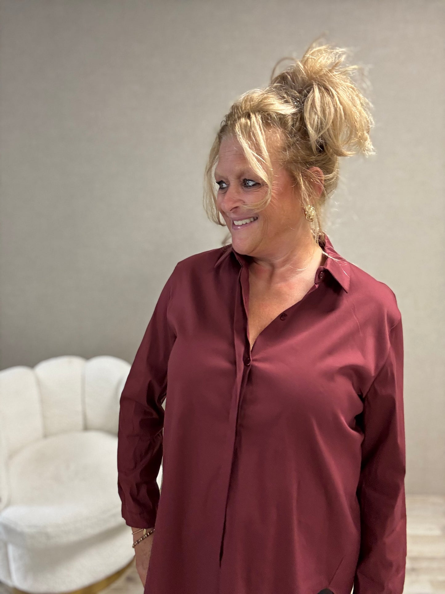 Blouse Gemma Bordeaux