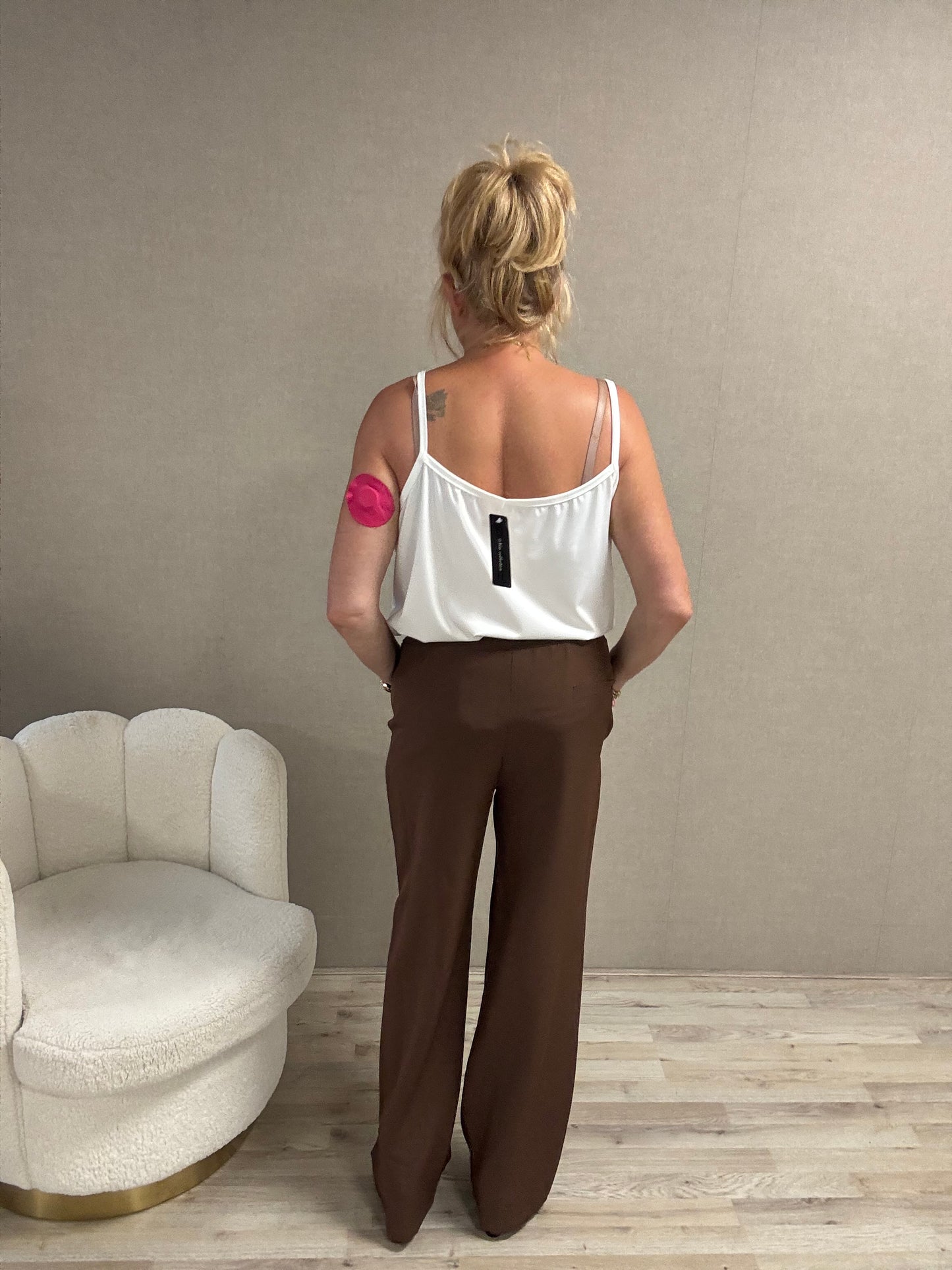 Pantalon Gemma choco
