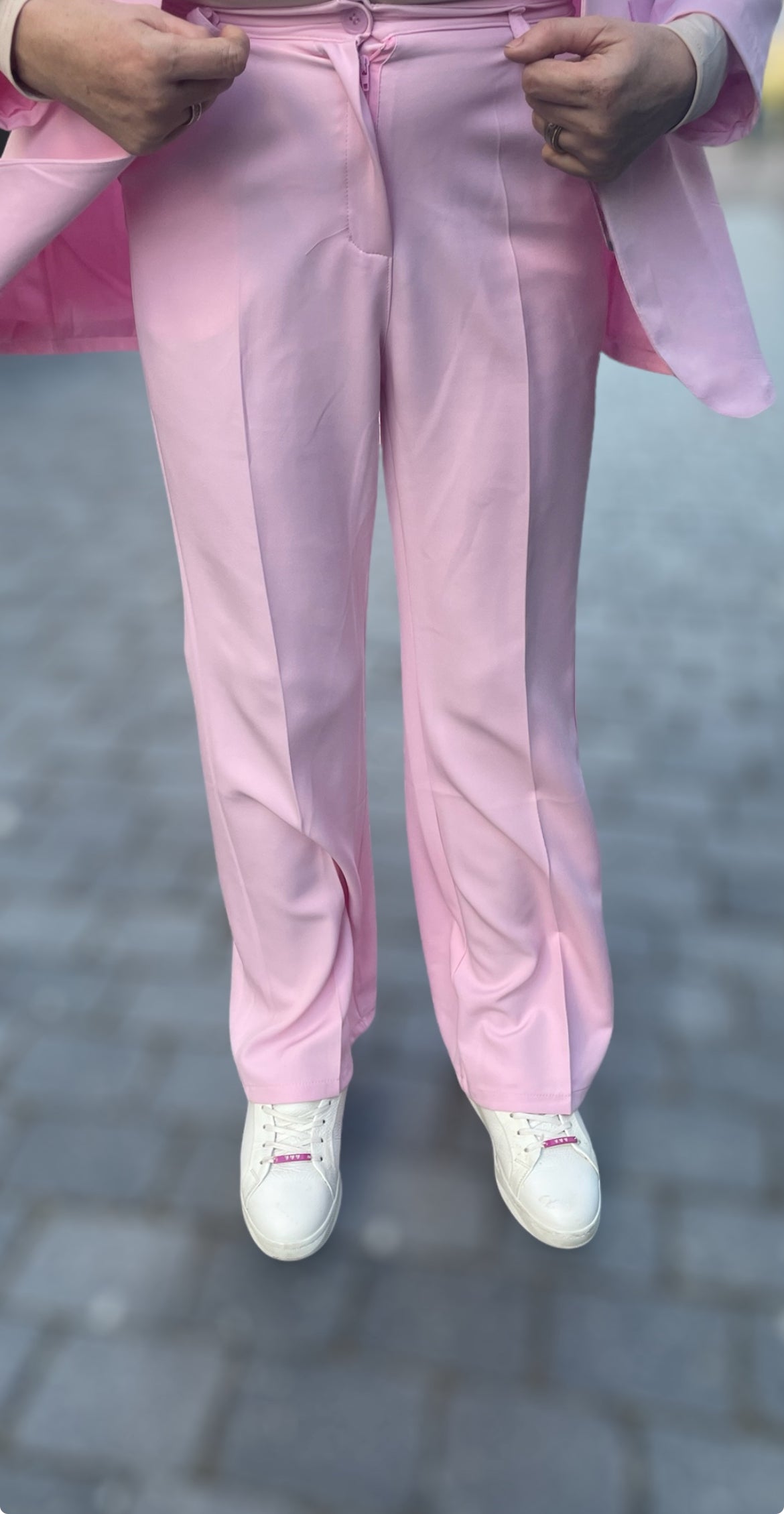 Pantalon Bibi roze