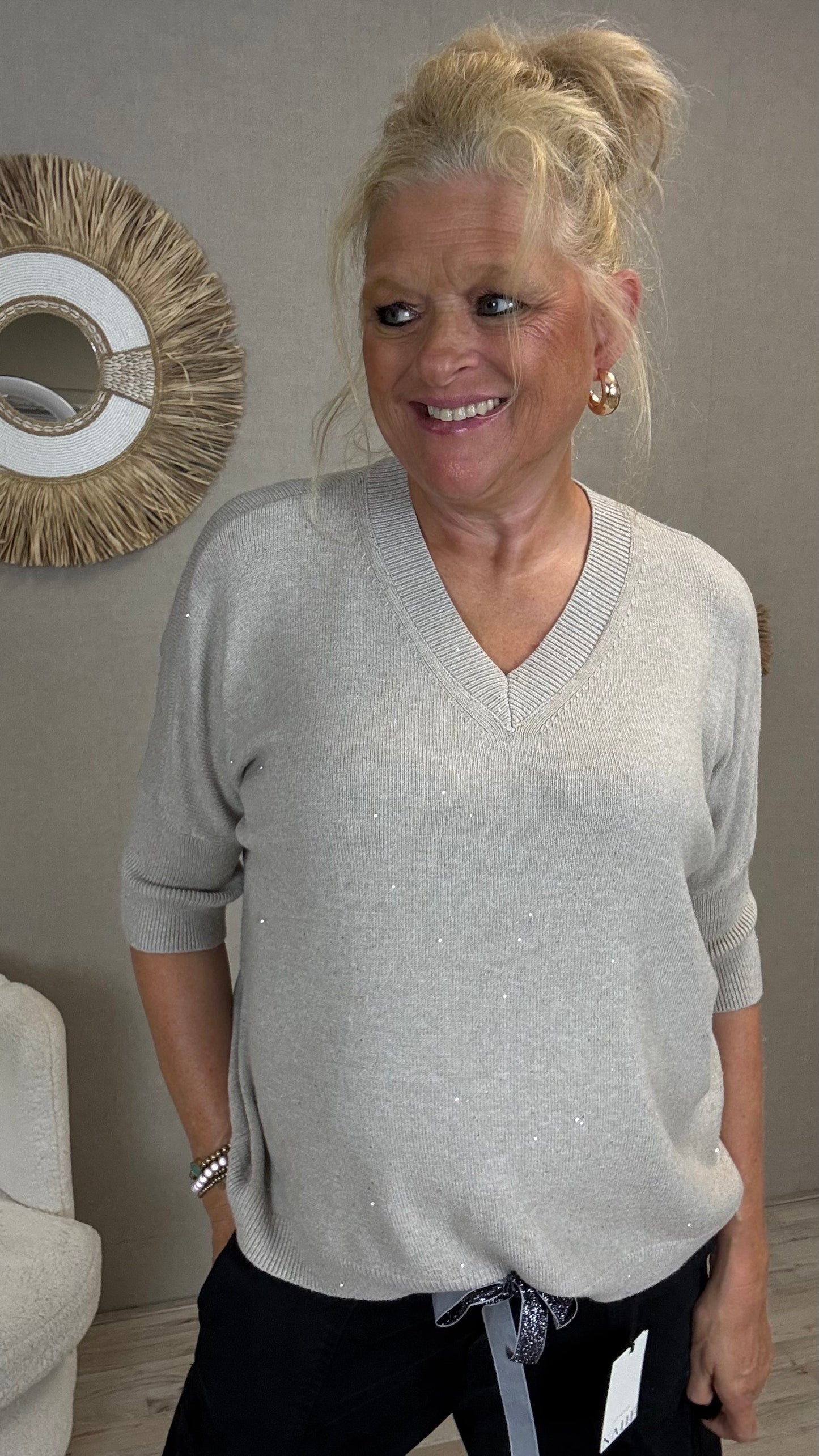 Trui Sparkel Noa Beige
