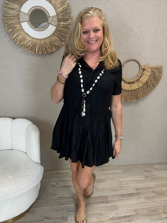 Dress Mia Zwart - Nancfashion