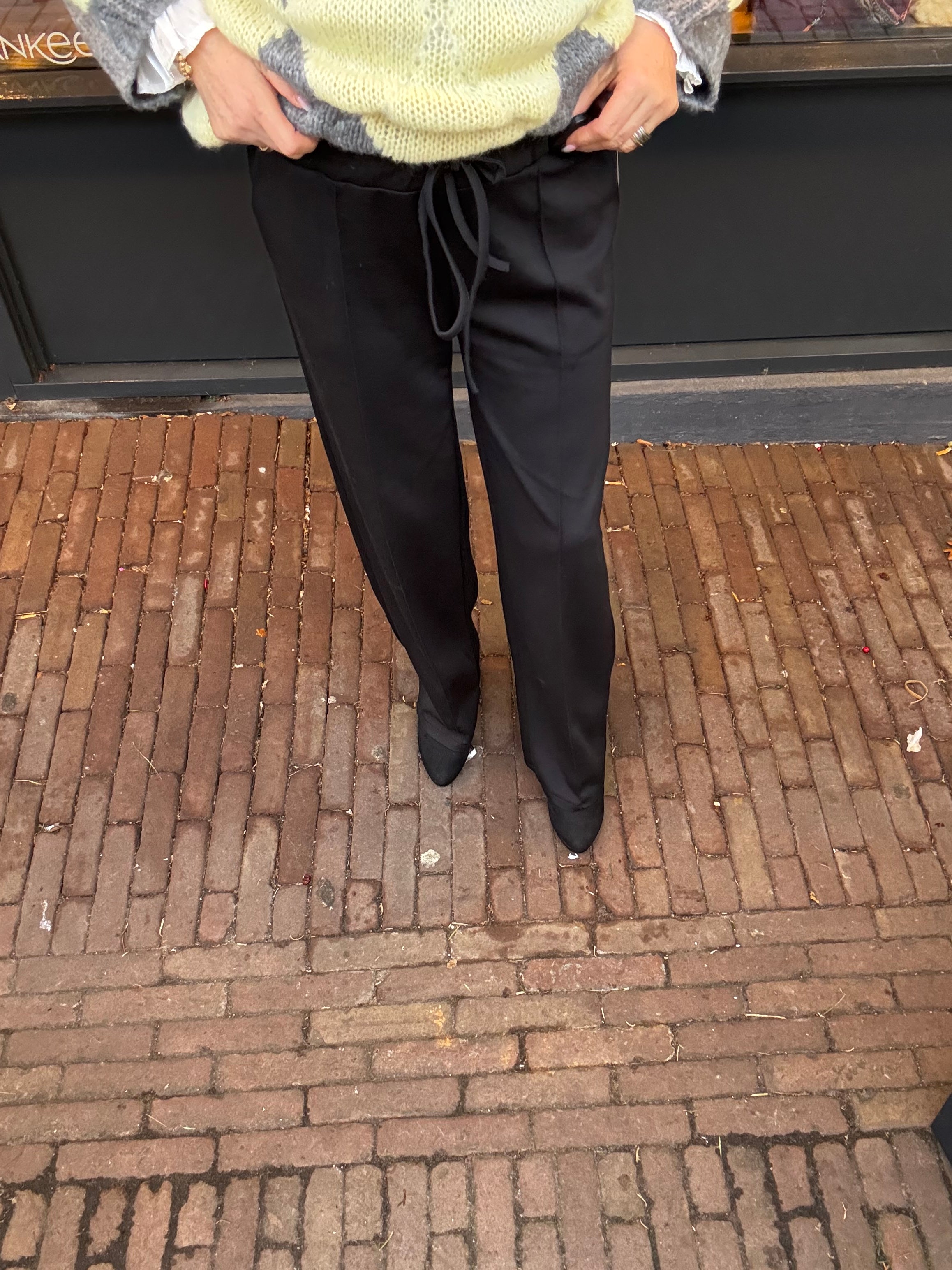 Pantalon Jamie Zwart