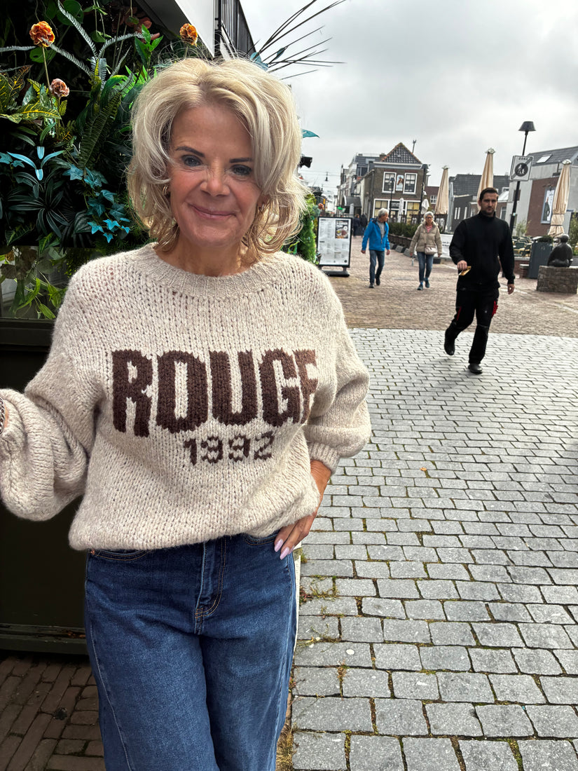 Trui Rouge Beige
