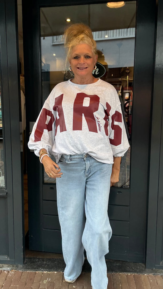 Sweater Paris-Mooij Grijs