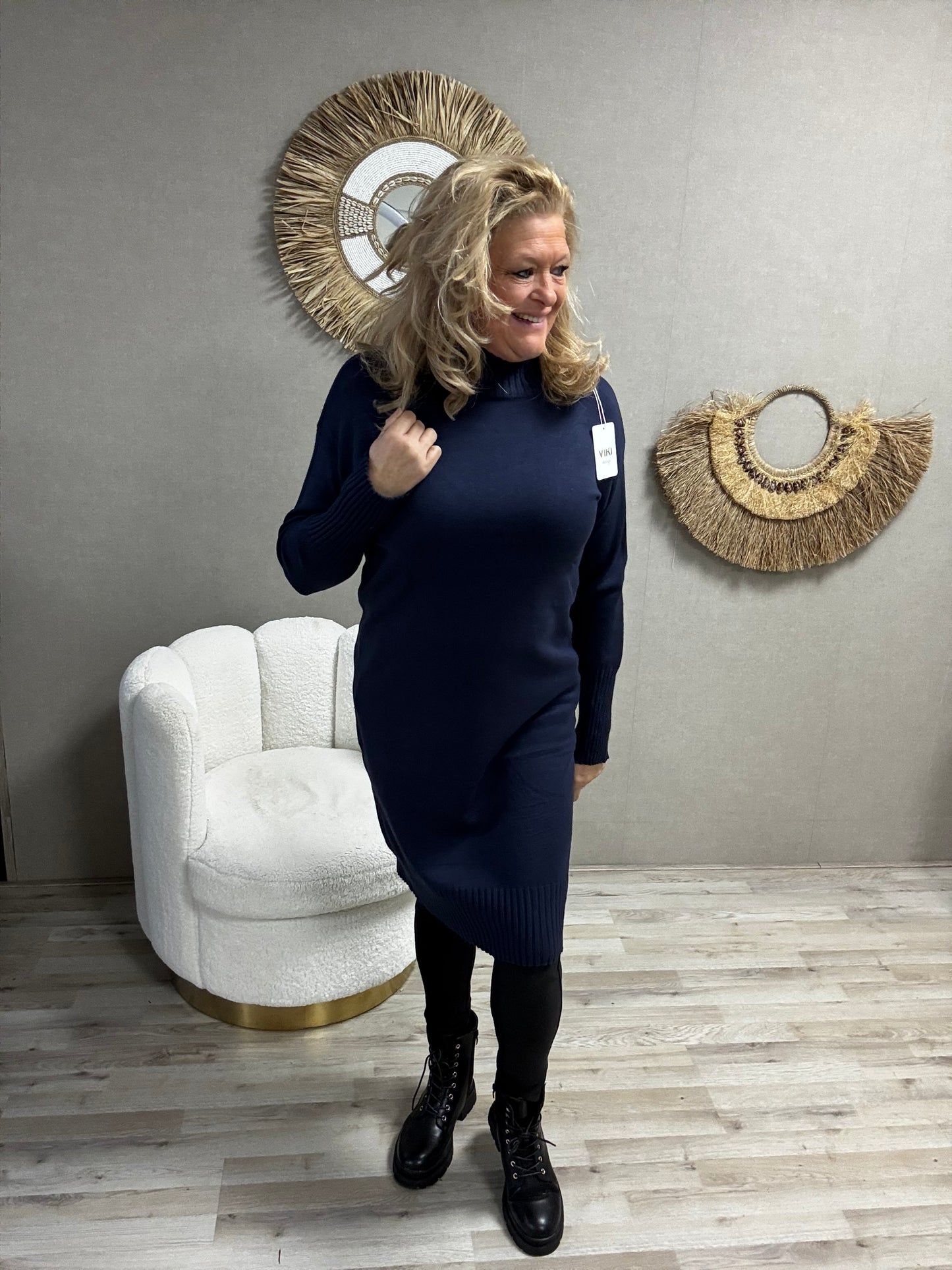 Trui/Jurk Guusje Donkerblauw