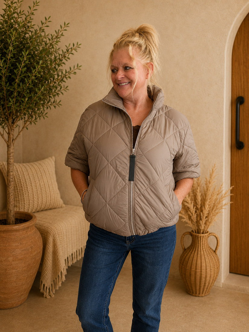 Bodywarmer Mila Taupe