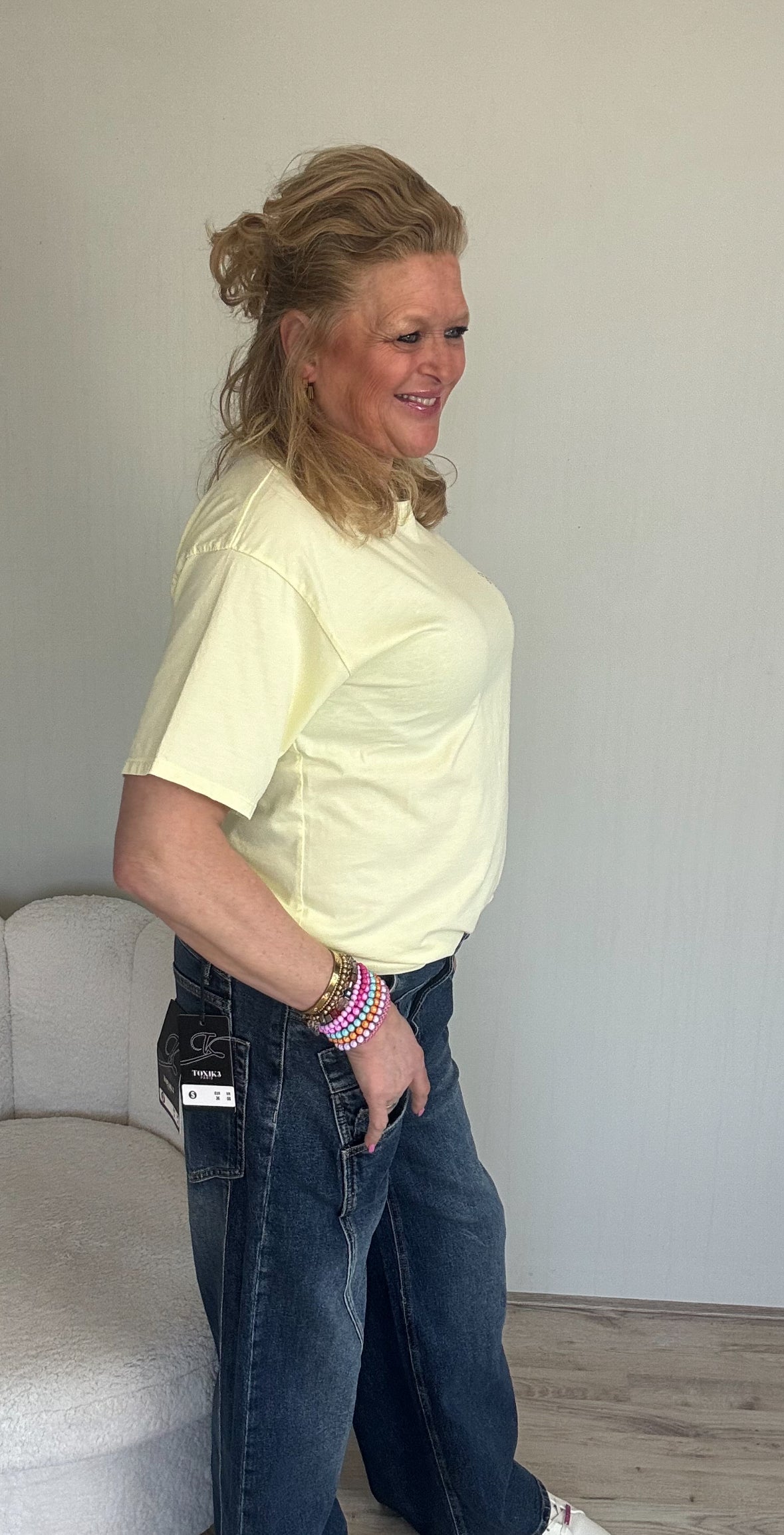 Shirt Sherry Yellow - Nancfashion