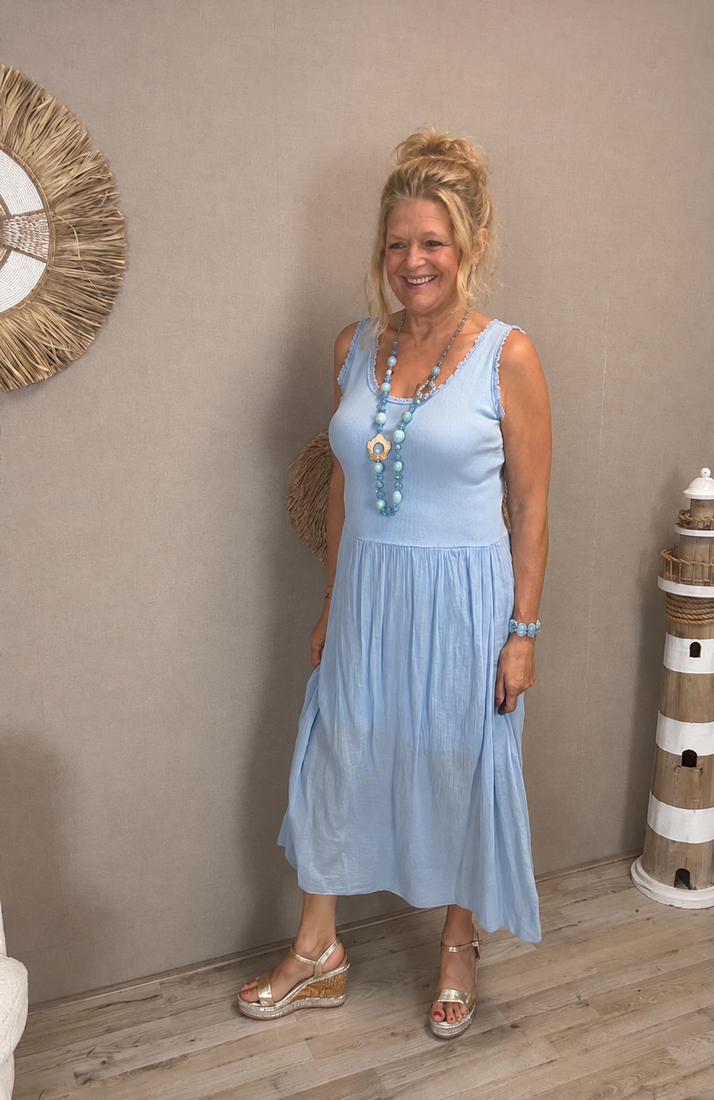 Dreamy Summer Dress blauw