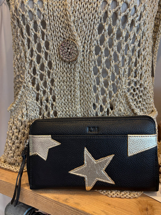 Portumunee Zwart met gouden sterren - Nancfashion