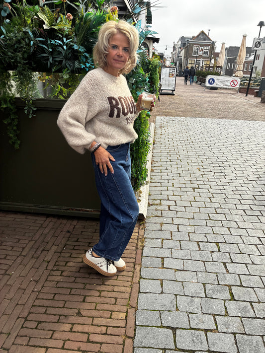 JWLY Ballon/Barrel Jeans Blauw