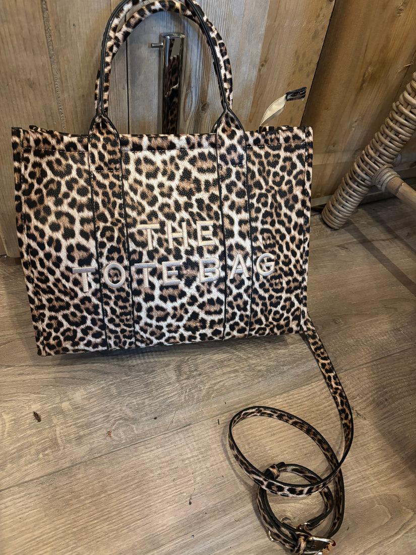 Tas The Tote Bag Leopard