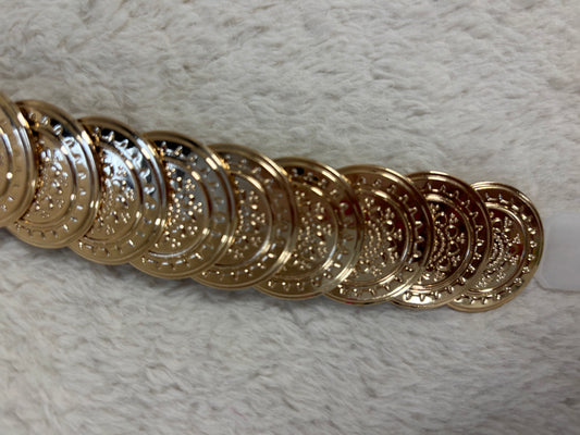 Gouden  Metalen Stretch Riem Boho