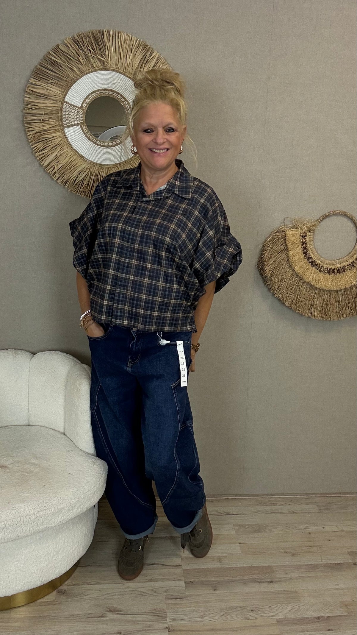 G-Smack Ballon Jeans met Stoere Zakdetails