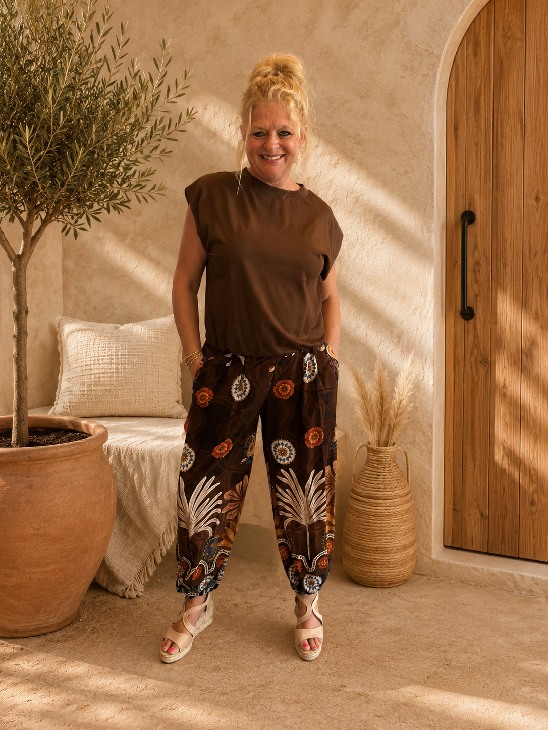 Pofbroek Boho Bruin