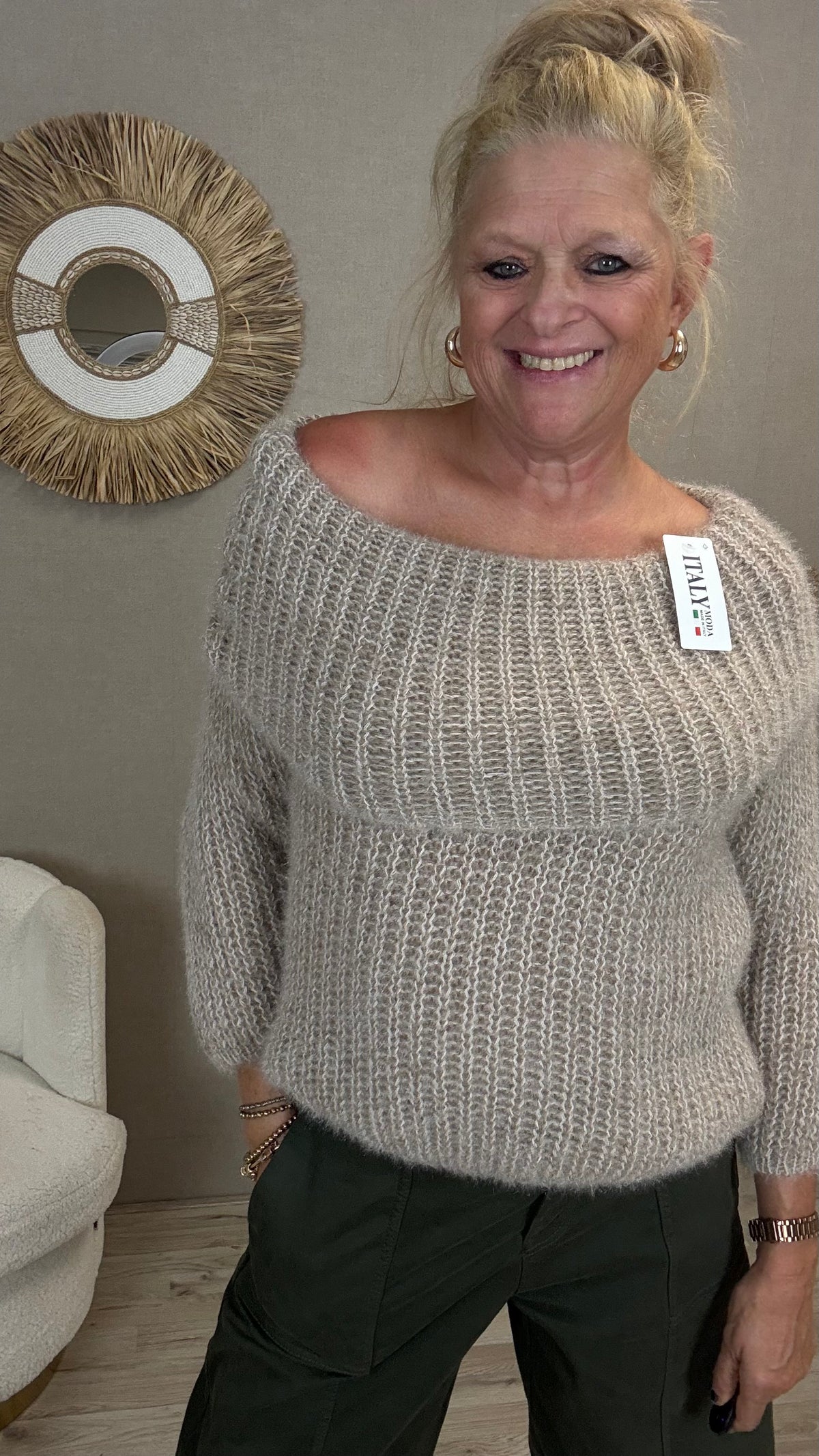 Trui Noëlle Beige