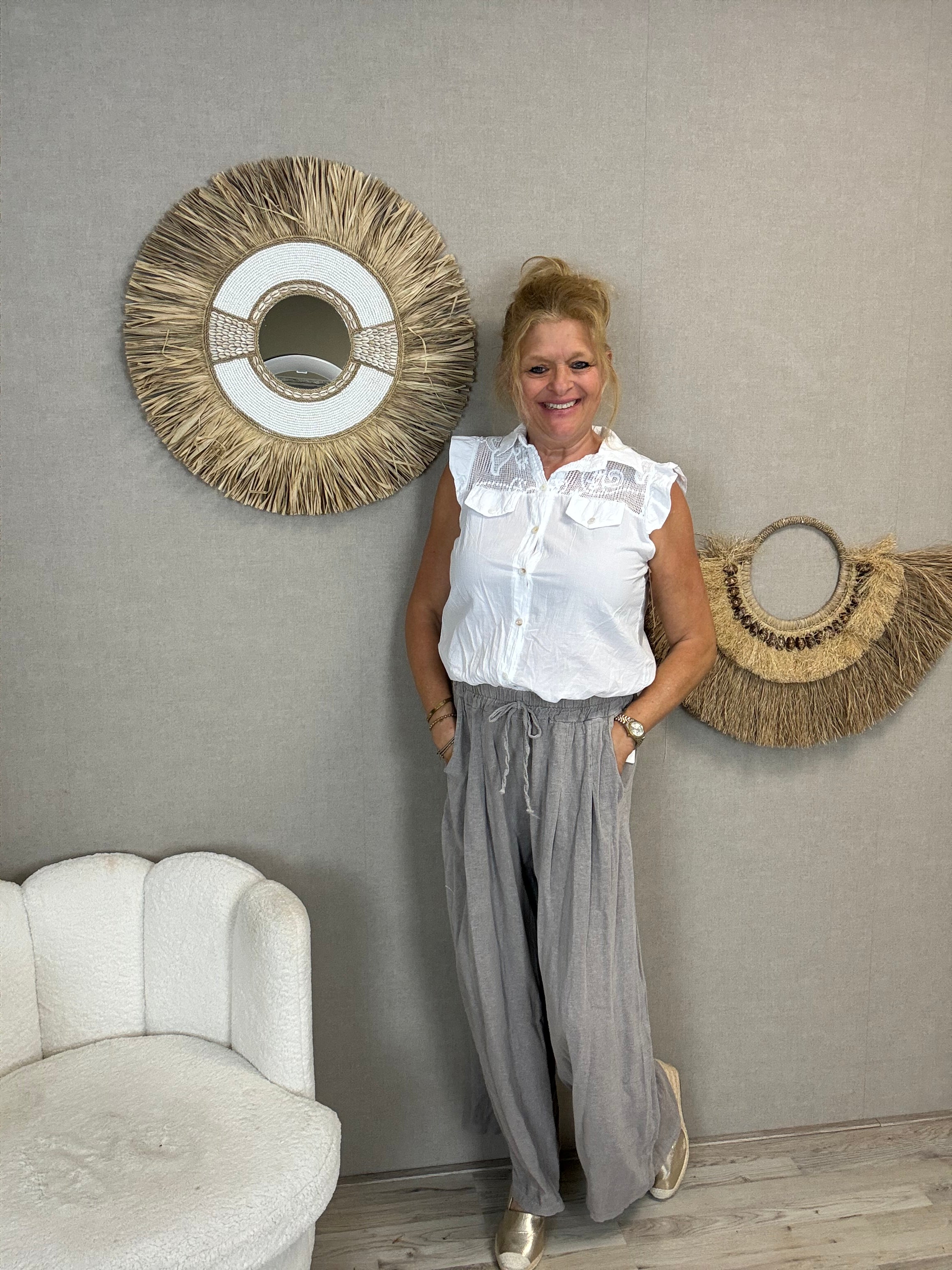 Broek Nova Taupe
