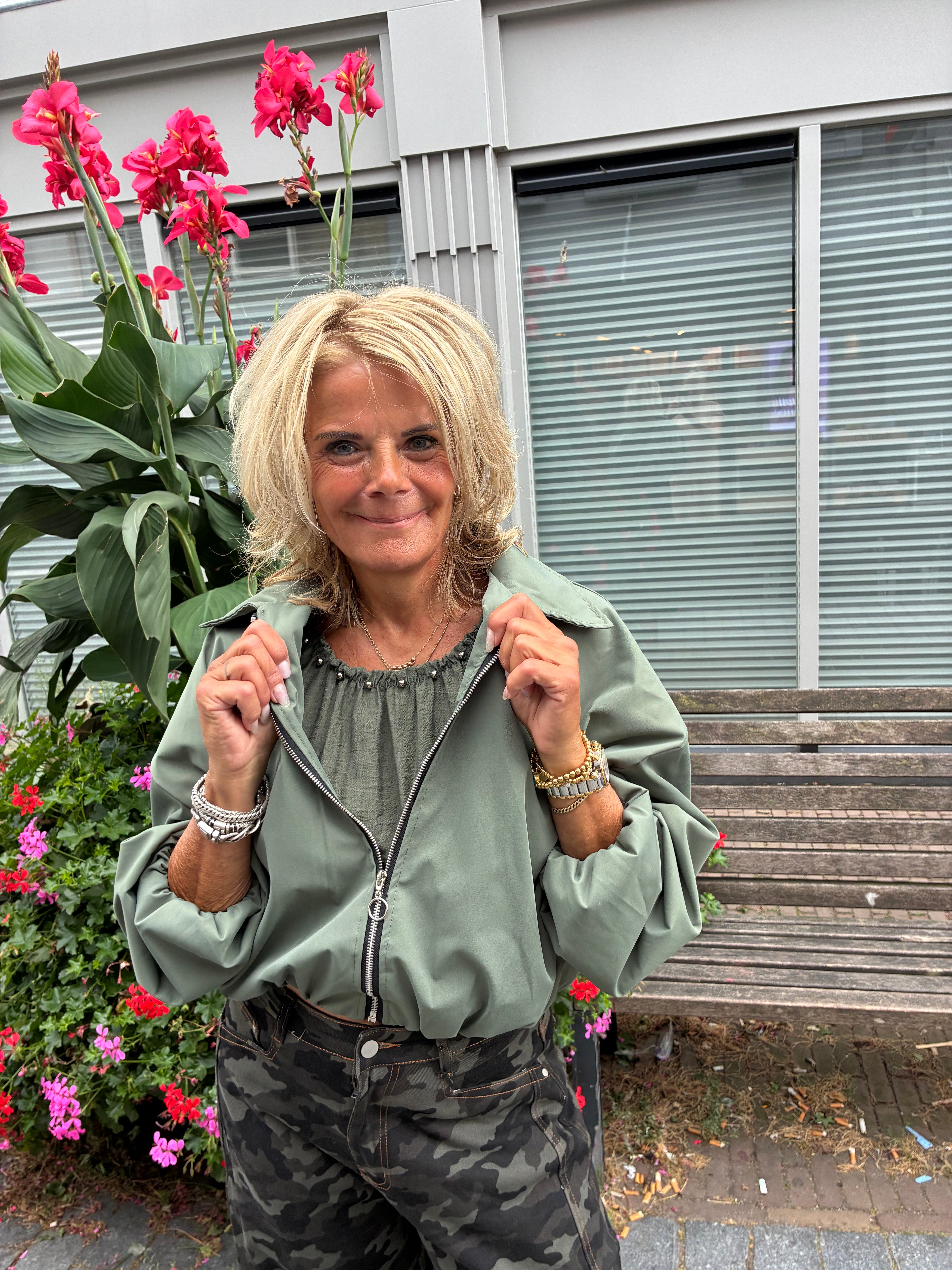 Bomber Jacket Ivy Green