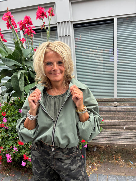 Bomber Jacket Ivy Green