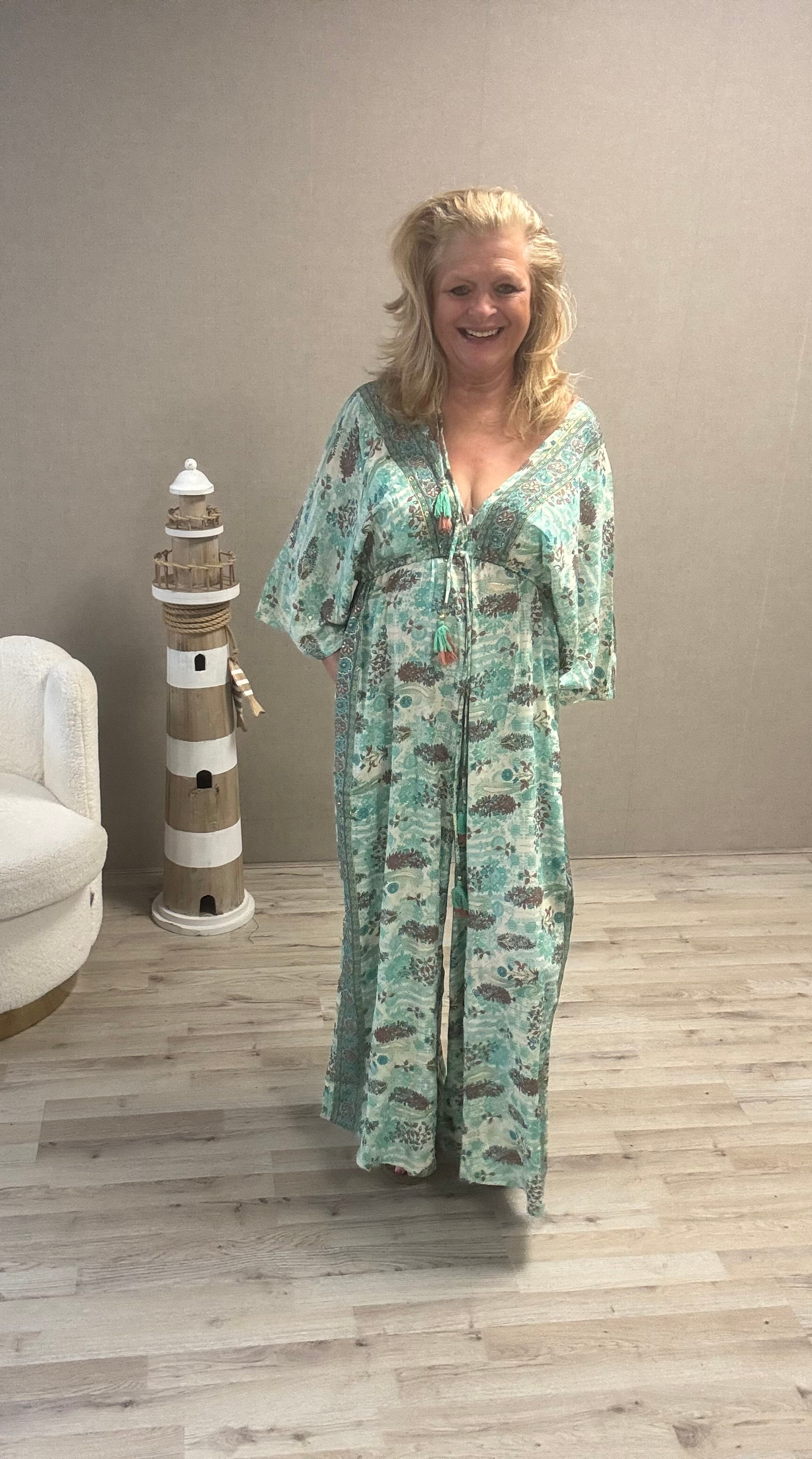 Jumpsuit Cloé Groen