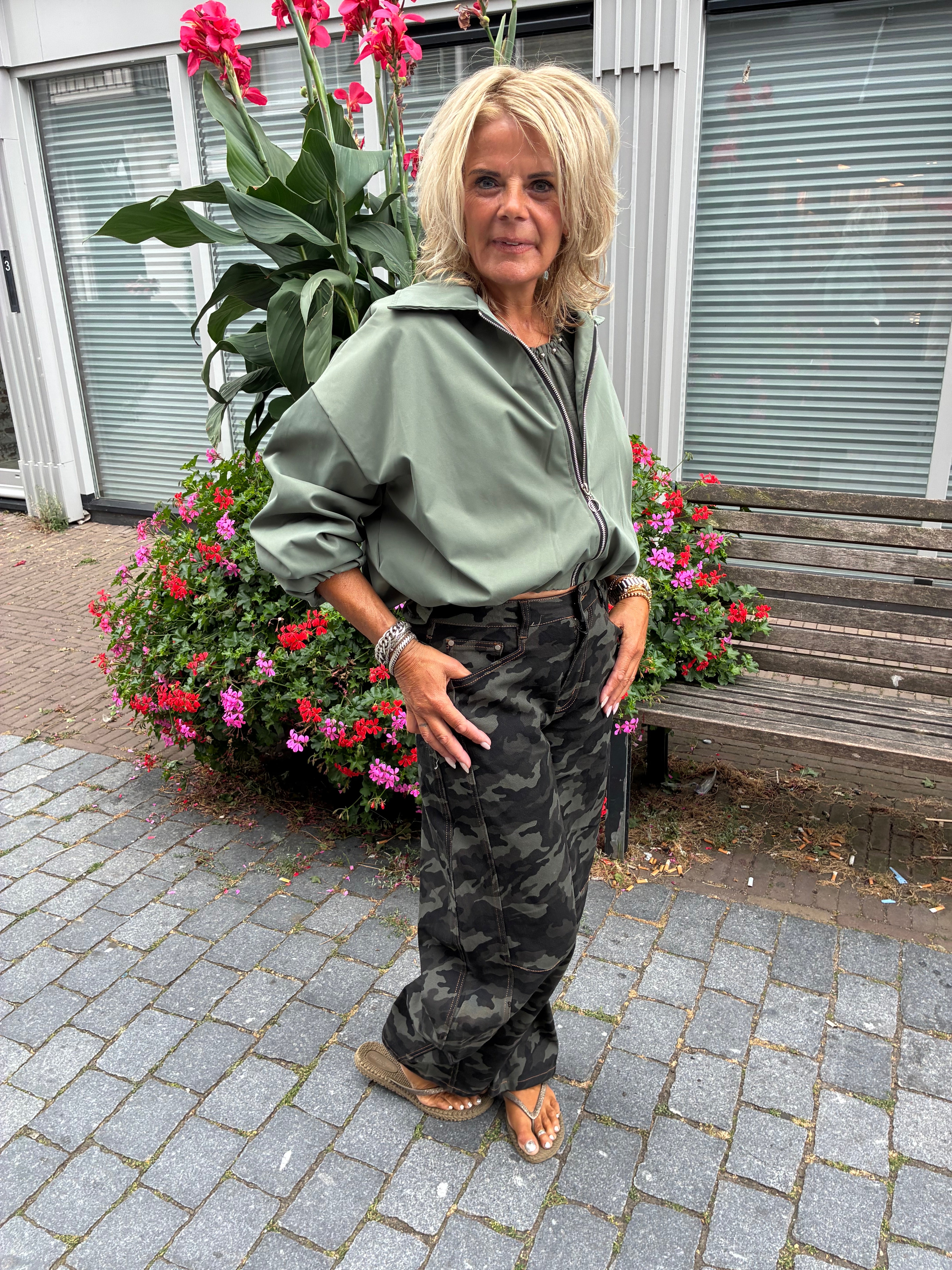 Bomber Jacket Ivy Green