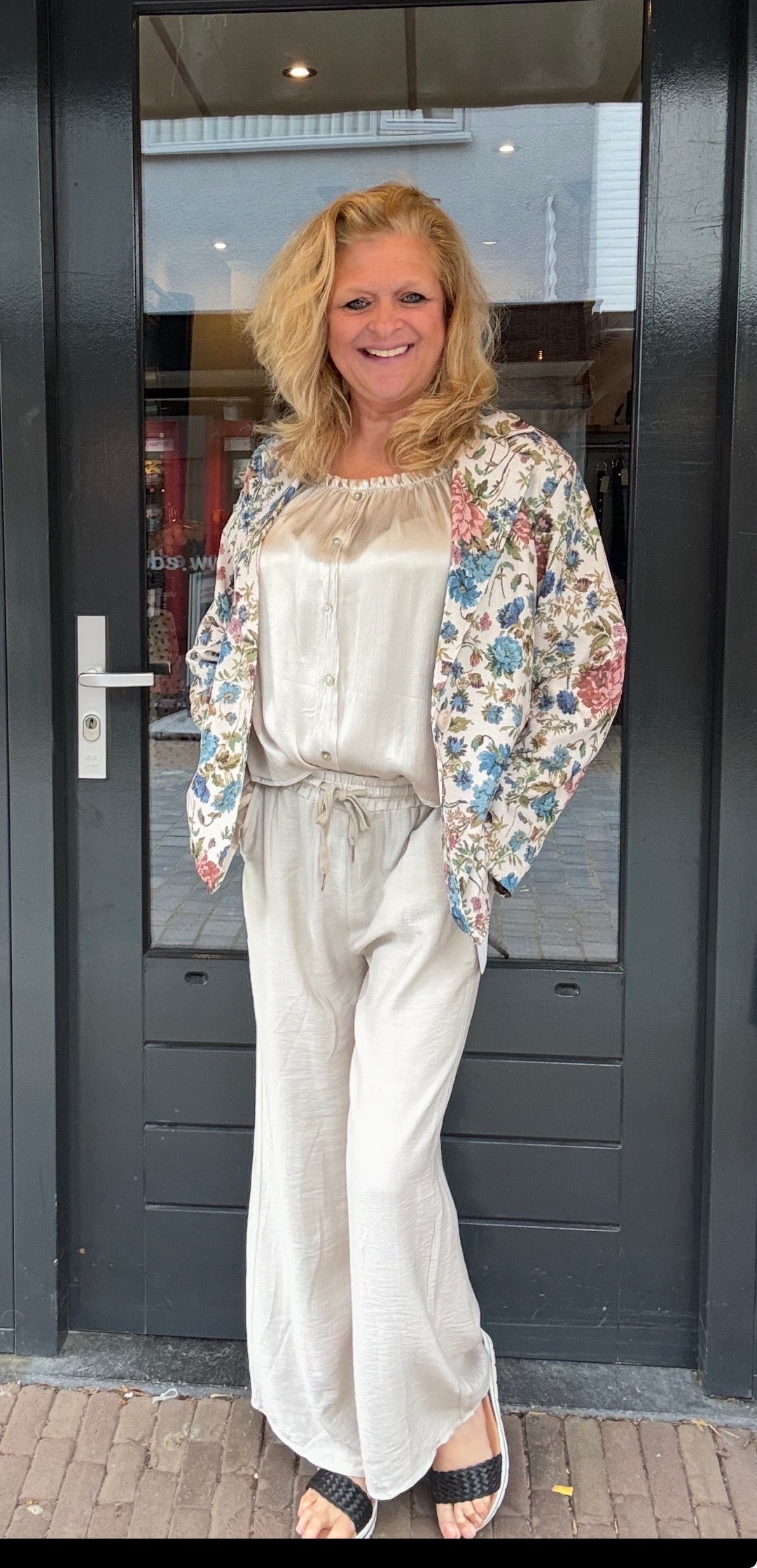 Blazer Flower - Nancfashion