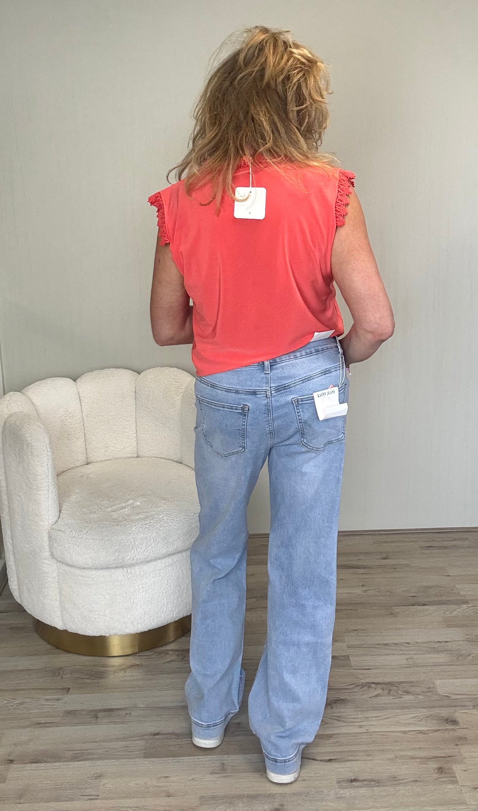 Top Anouk Coral - Nancfashion