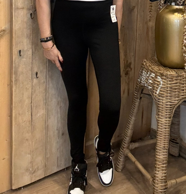 Norfy sport legging zwart - Nancfashion