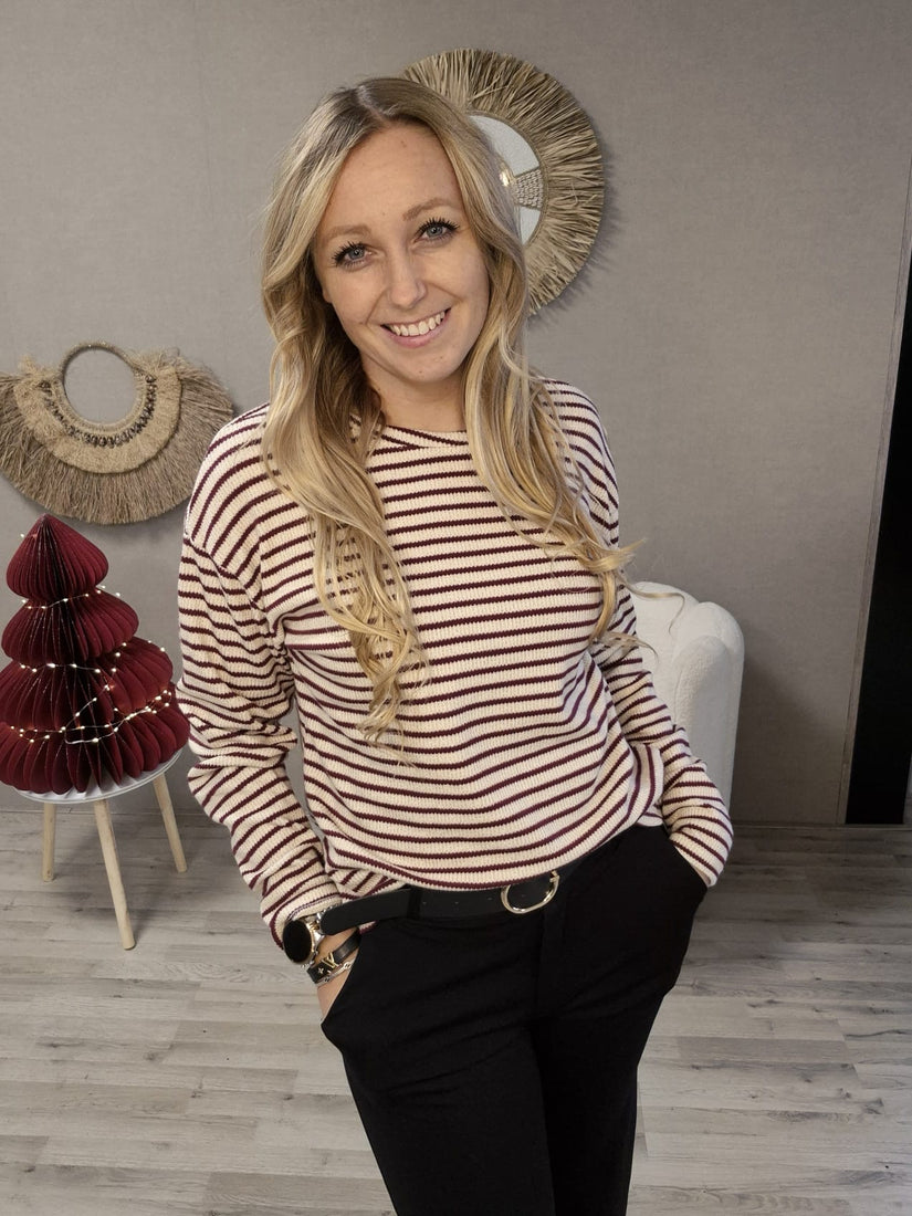 Trui Noortje Bordeaux