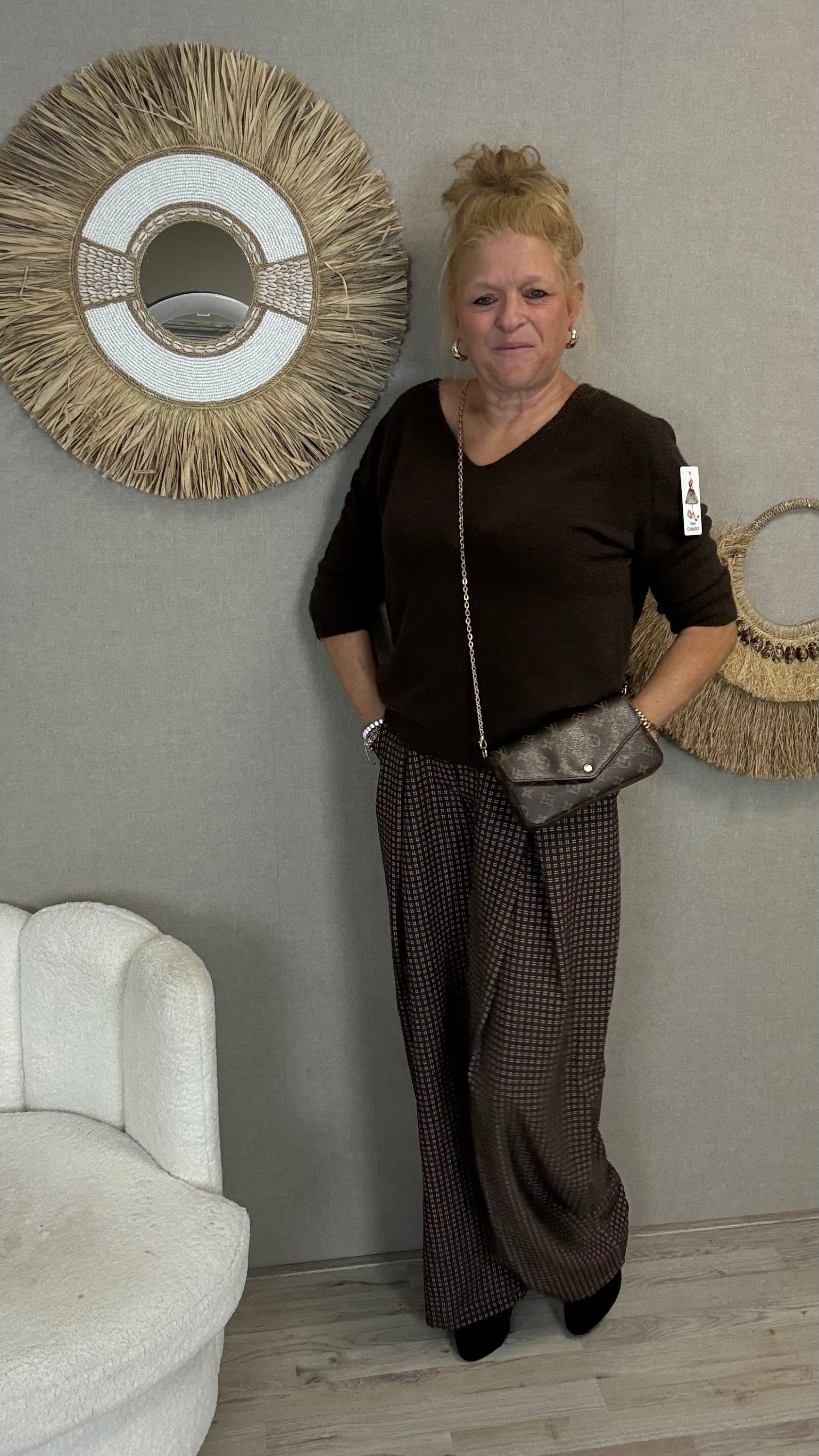 Pantalon Yara Bruin