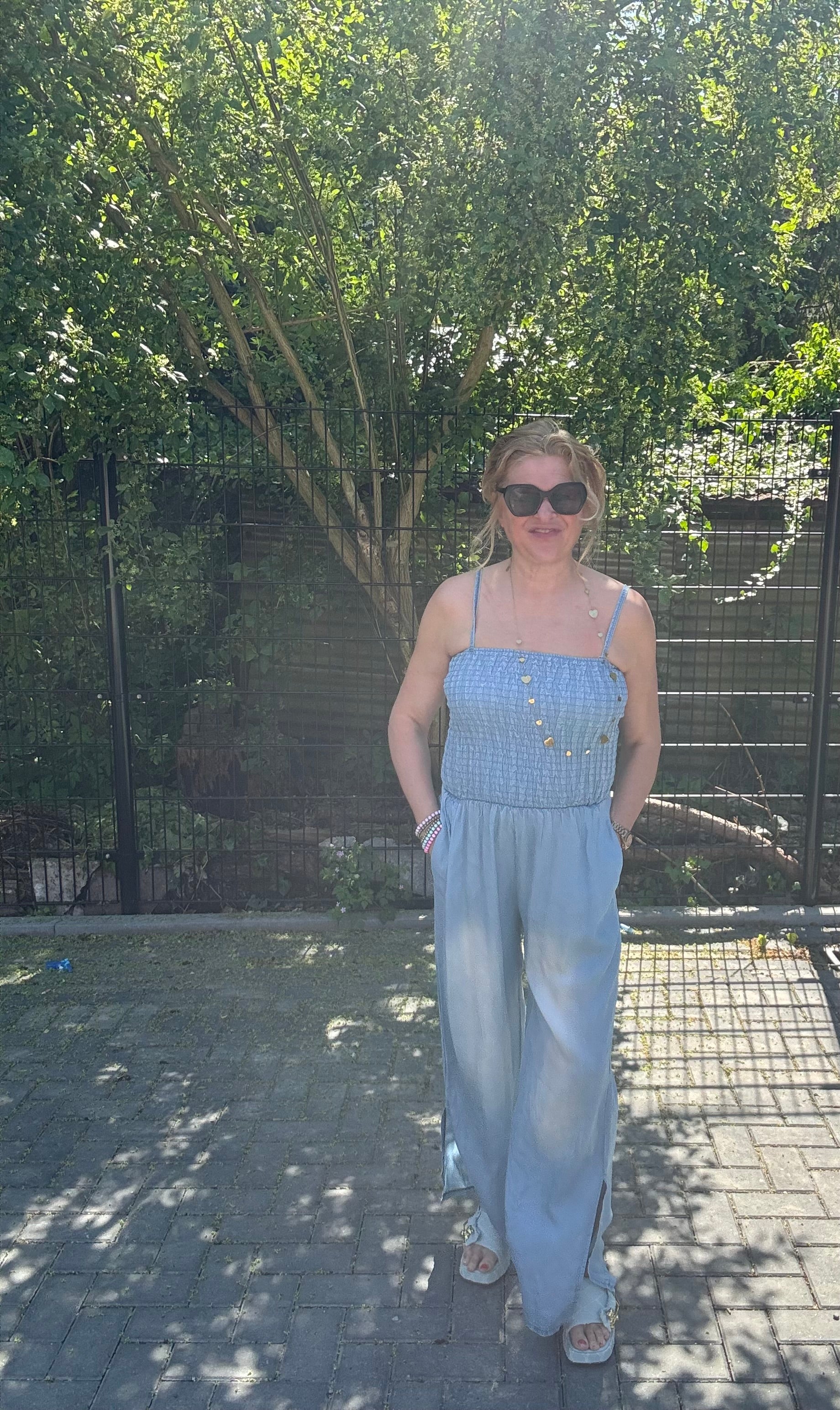 Jumpsuit Britt Lichte wassing Demin
