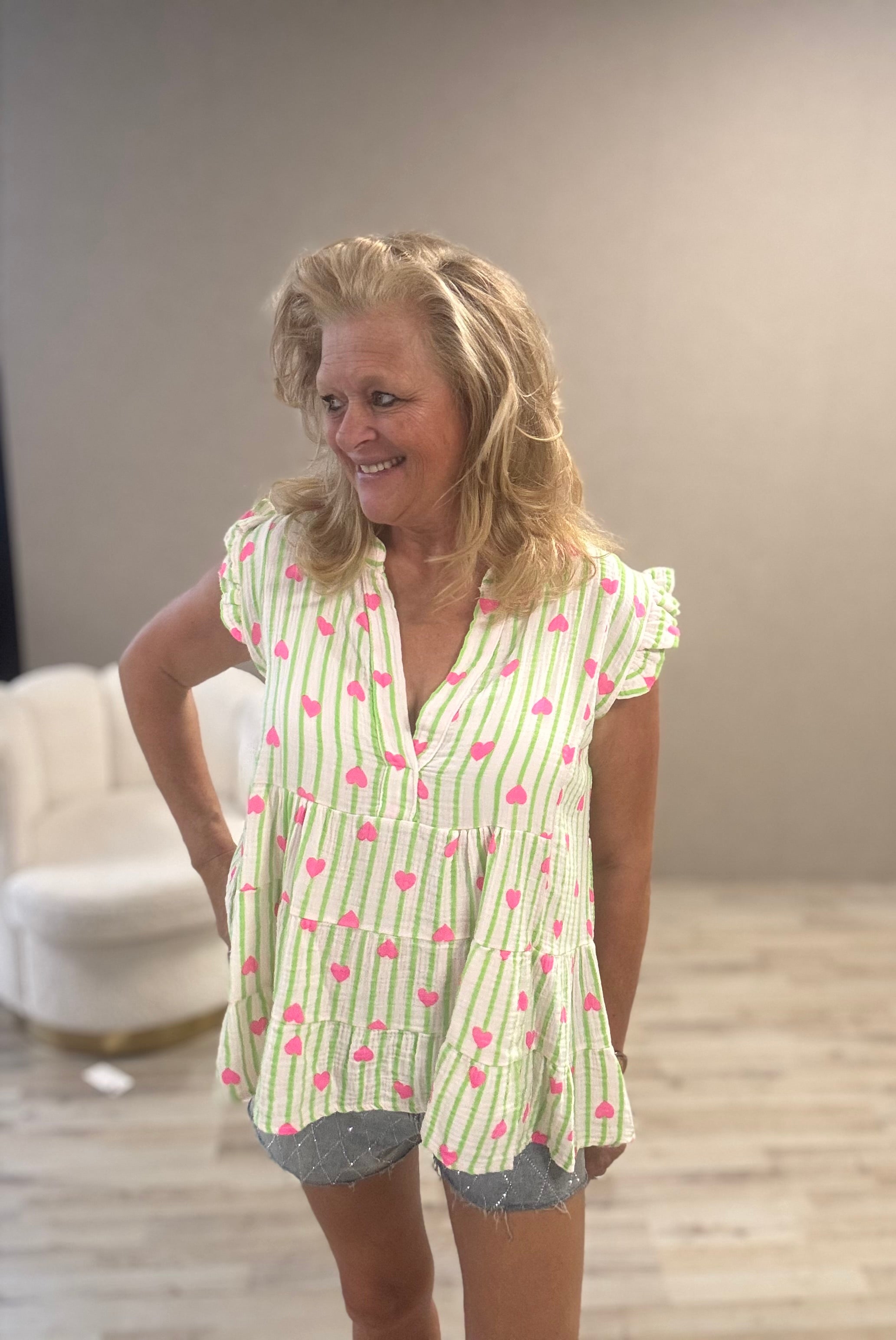 Tuniek Hartjes Groen