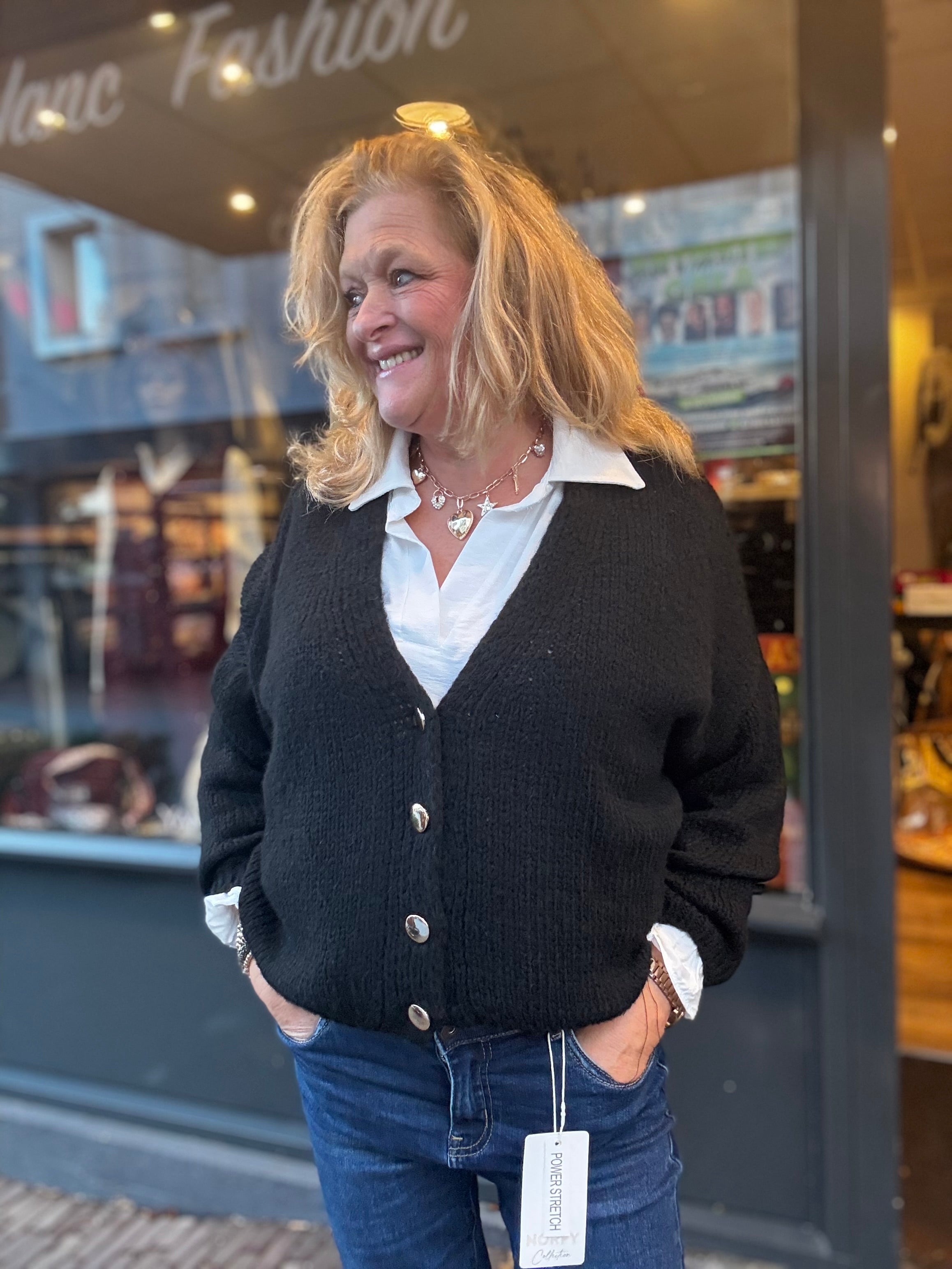 Vest Kiki Donkerblauw