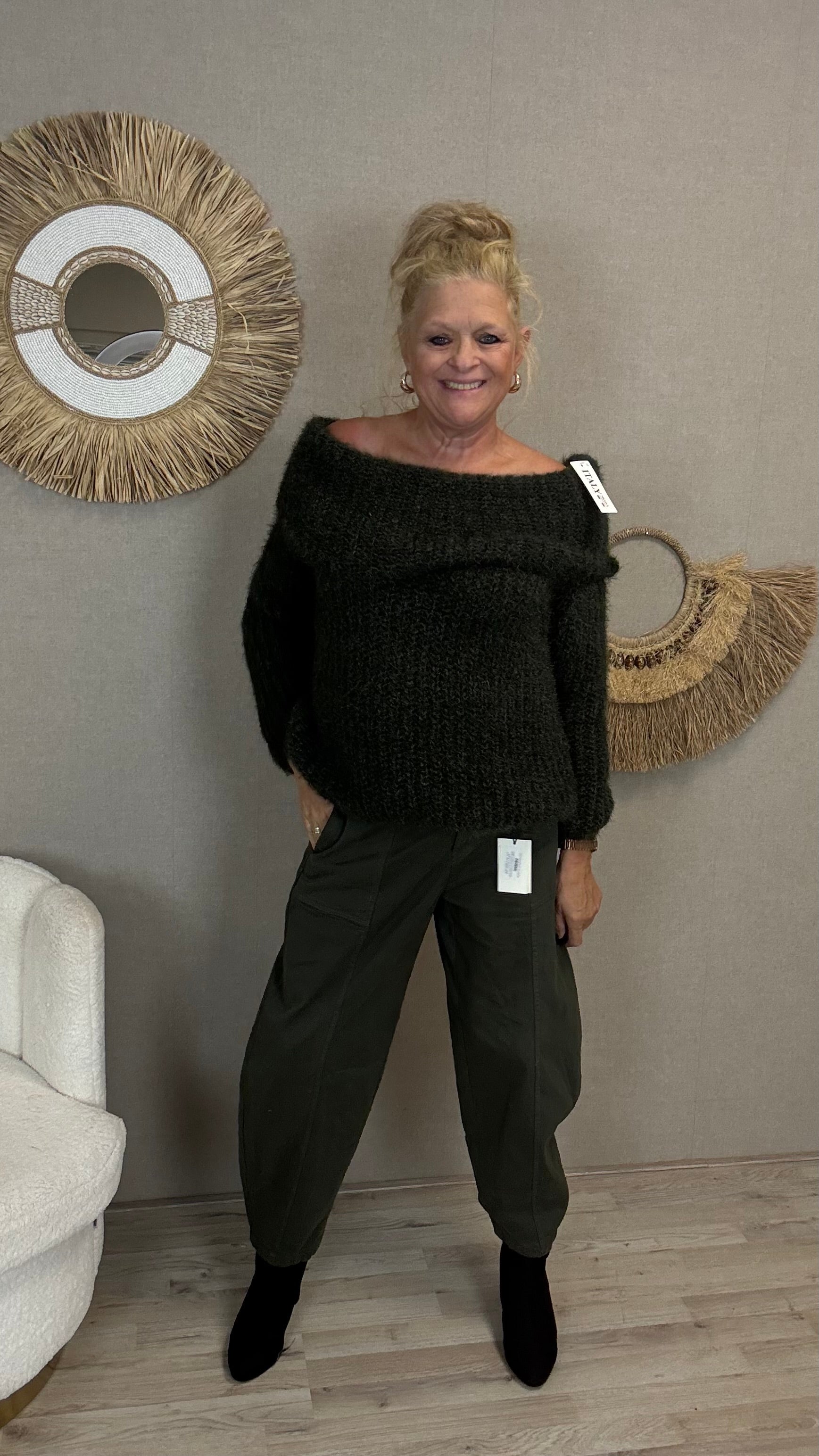 Barrel Broek Rebel Legergroen