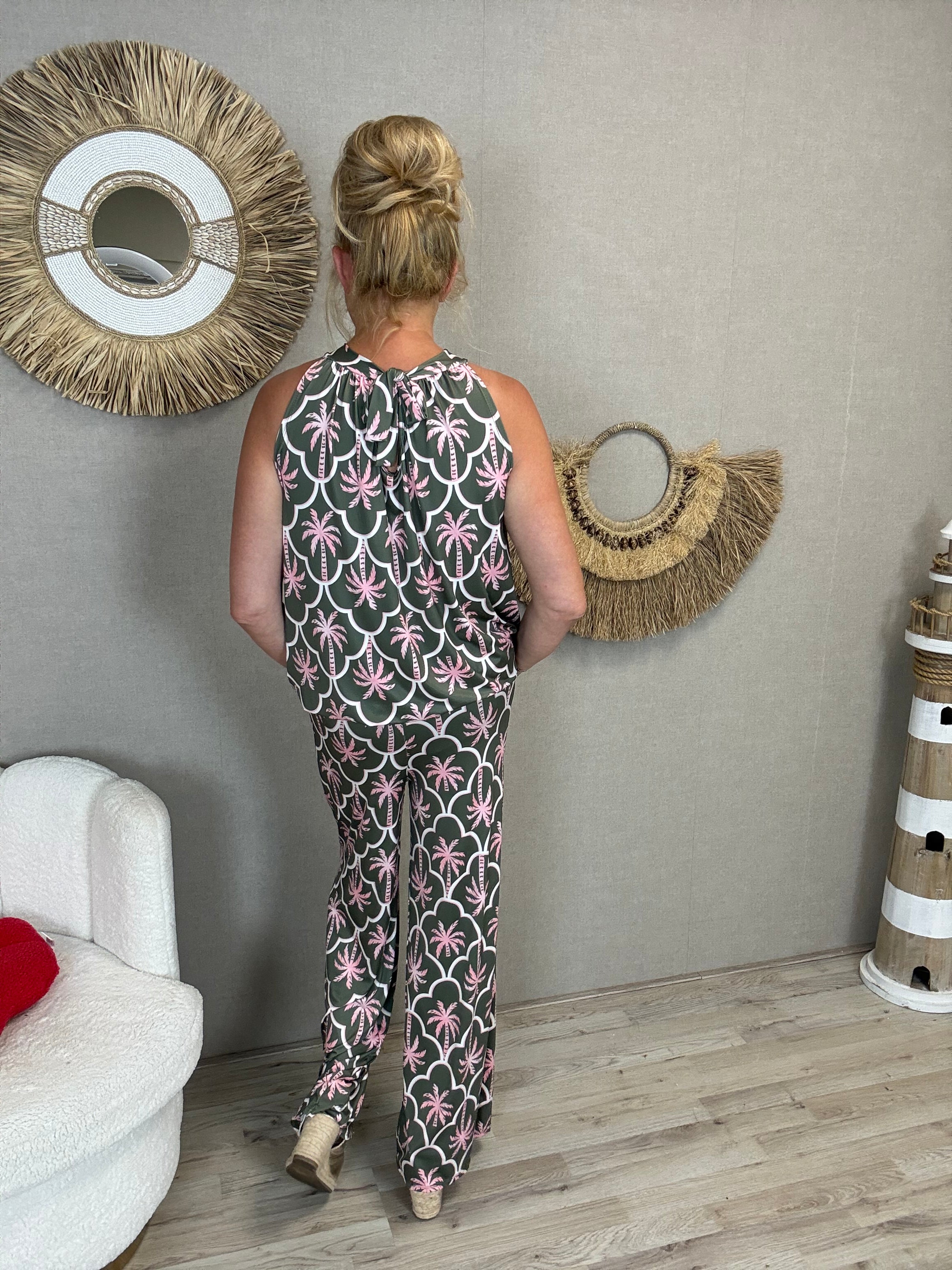 Tweedelig Pak Palm Breeze Groen