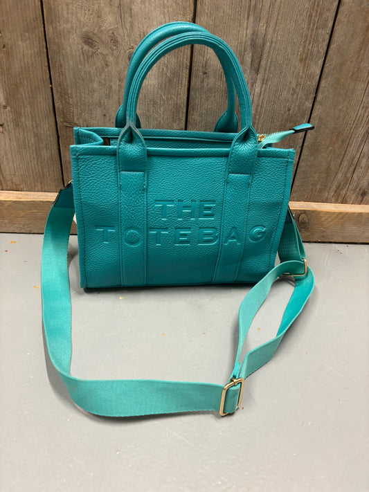 The Tote Bag Tuquoise (kleinere) - Nancfashion