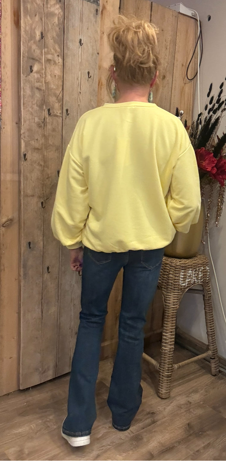 Sweater Kizz Me Yellow