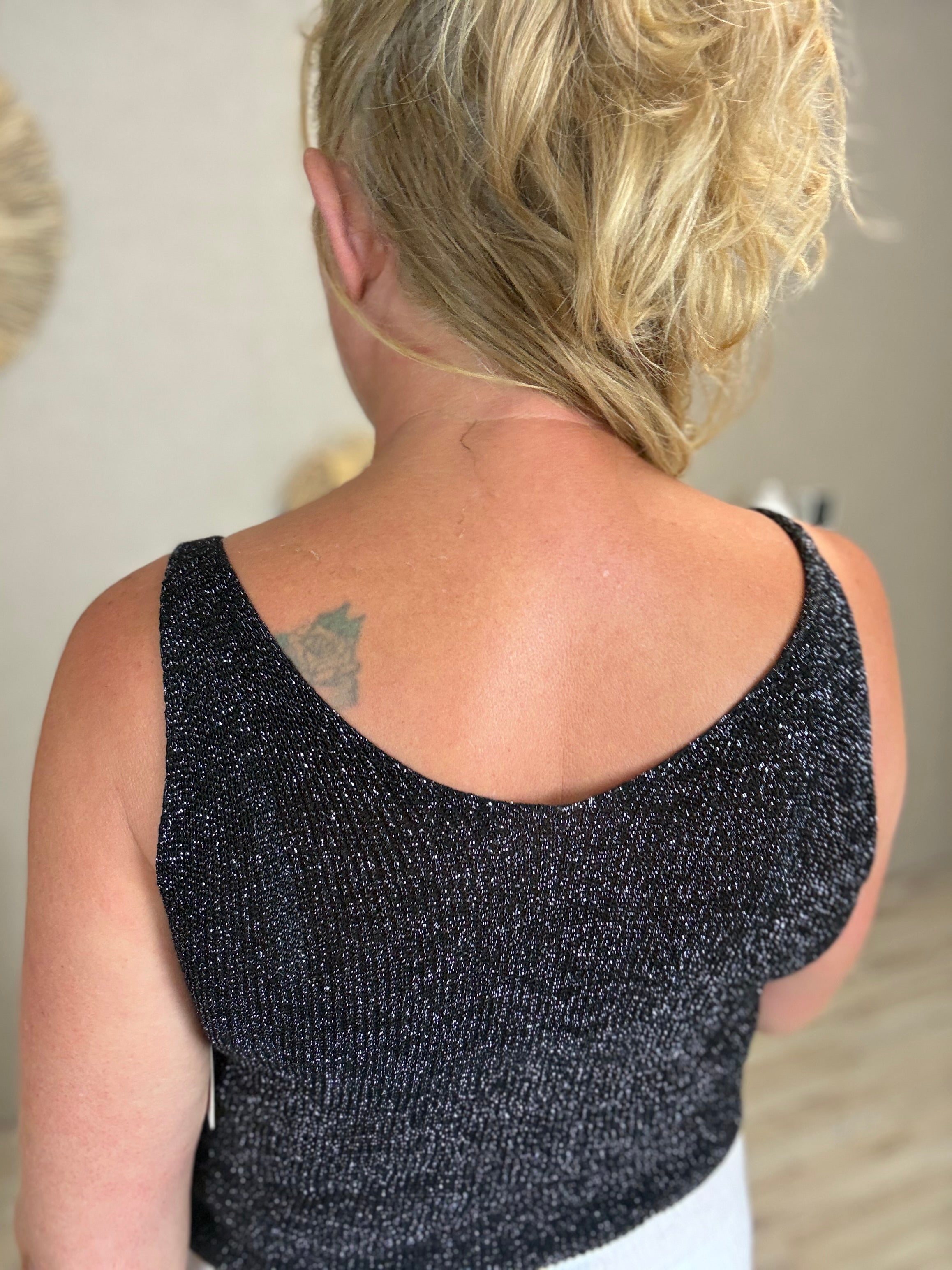 Lurex Top Jessy Zwart