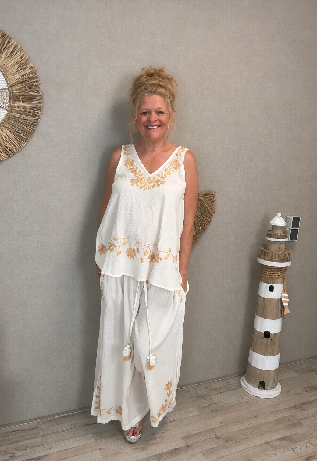 Boho Set Valencia – Crème/Zand