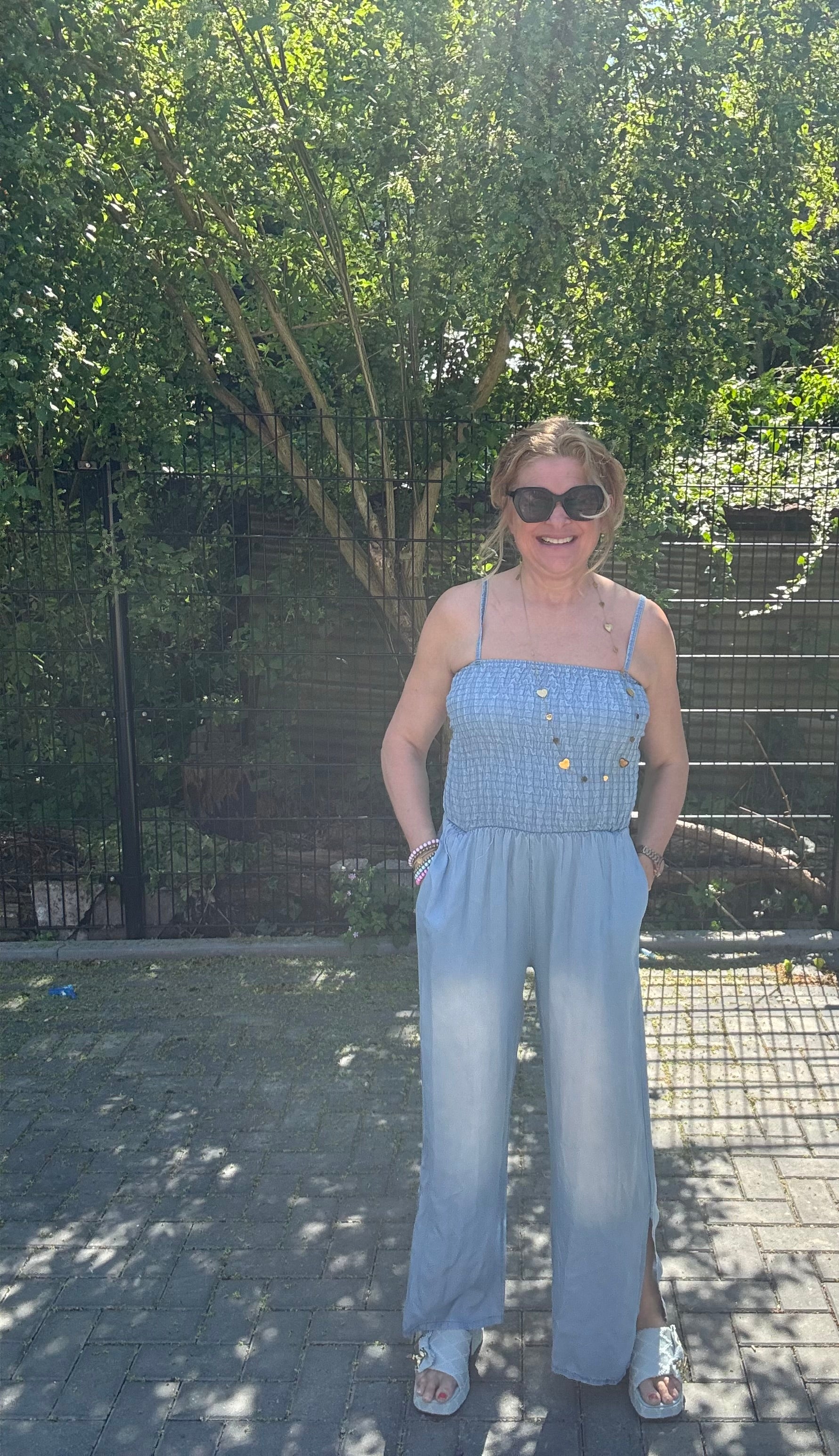 Jumpsuit Britt Lichte wassing Demin