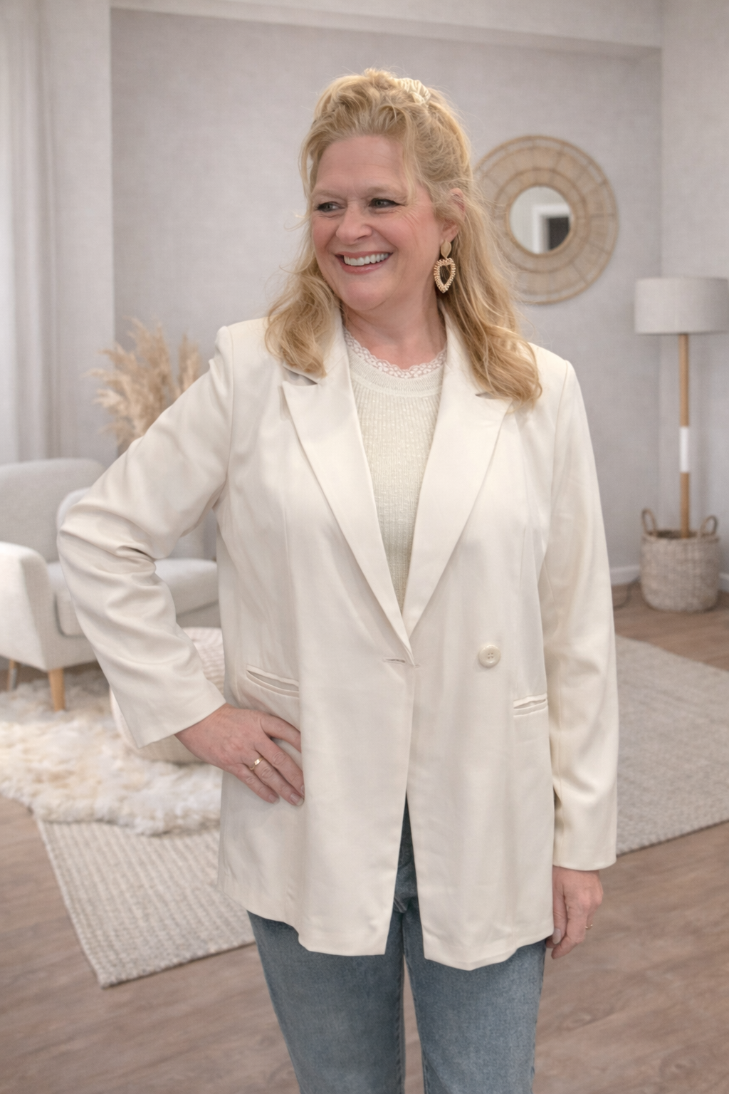 Blazer Naomi Beige - Nancfashion