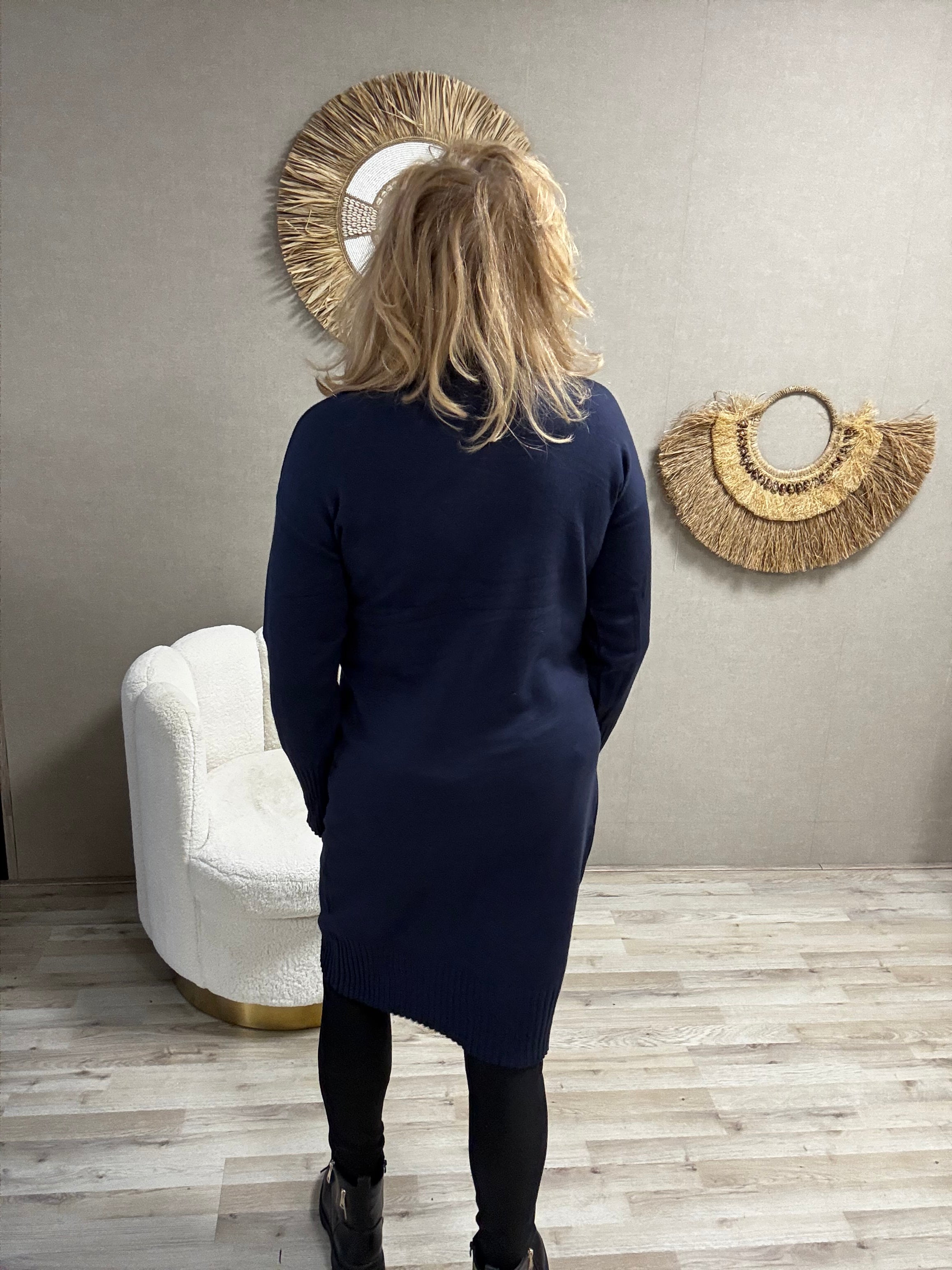 Trui/Jurk Guusje Donkerblauw