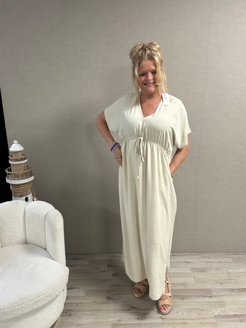 Silky top met schelpjes Vera-Jo  Offwhite